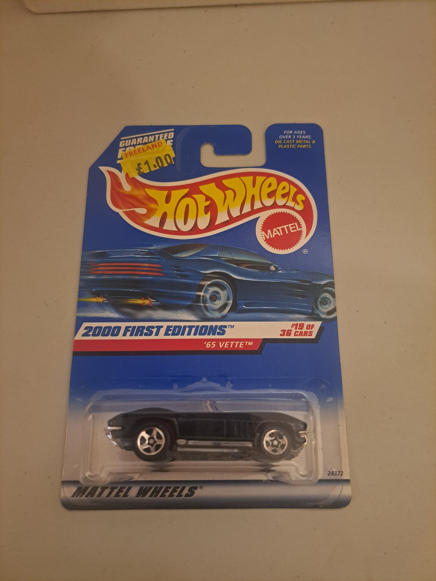 Hot wheels 65 Corvette