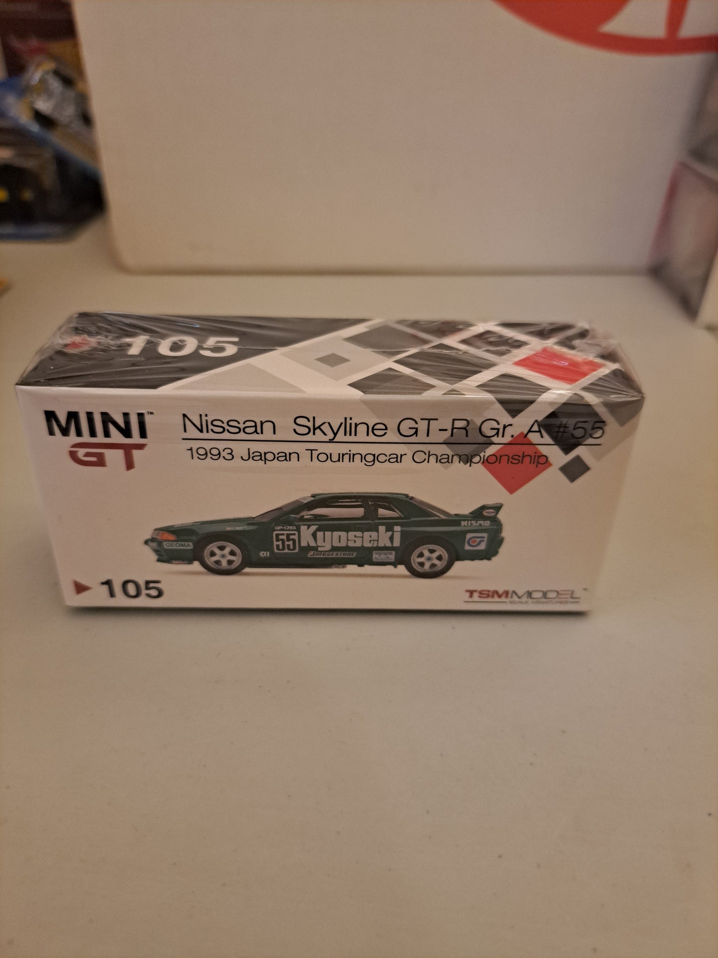 Mini Gt Nissan Skyline GT-R Gr.A 55. #105
