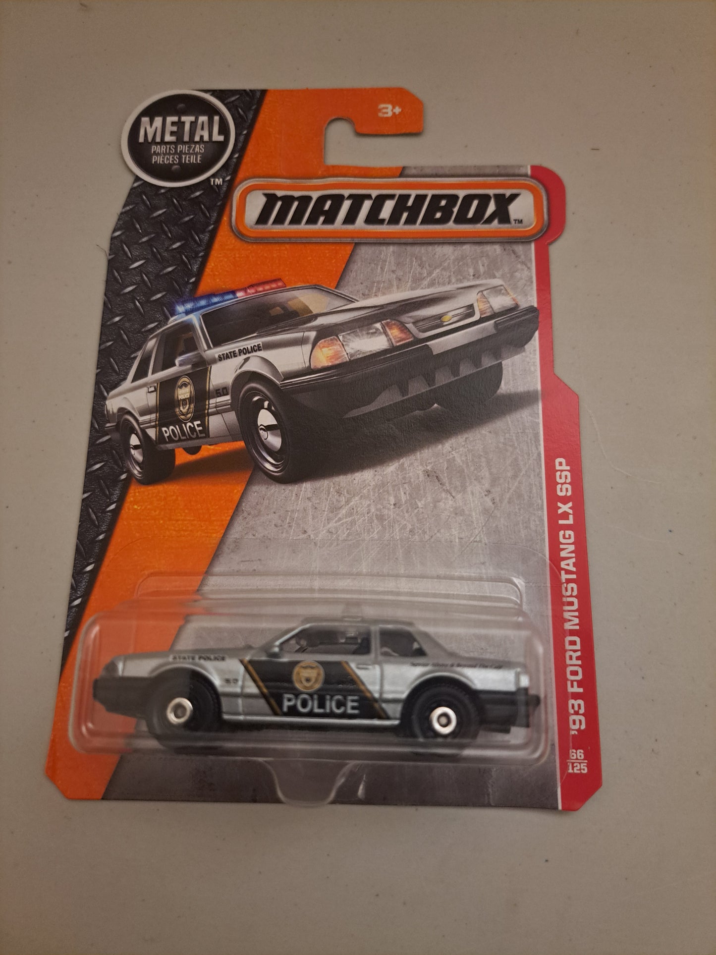 Matchbox 93 Ford Mustang Lx Ssp