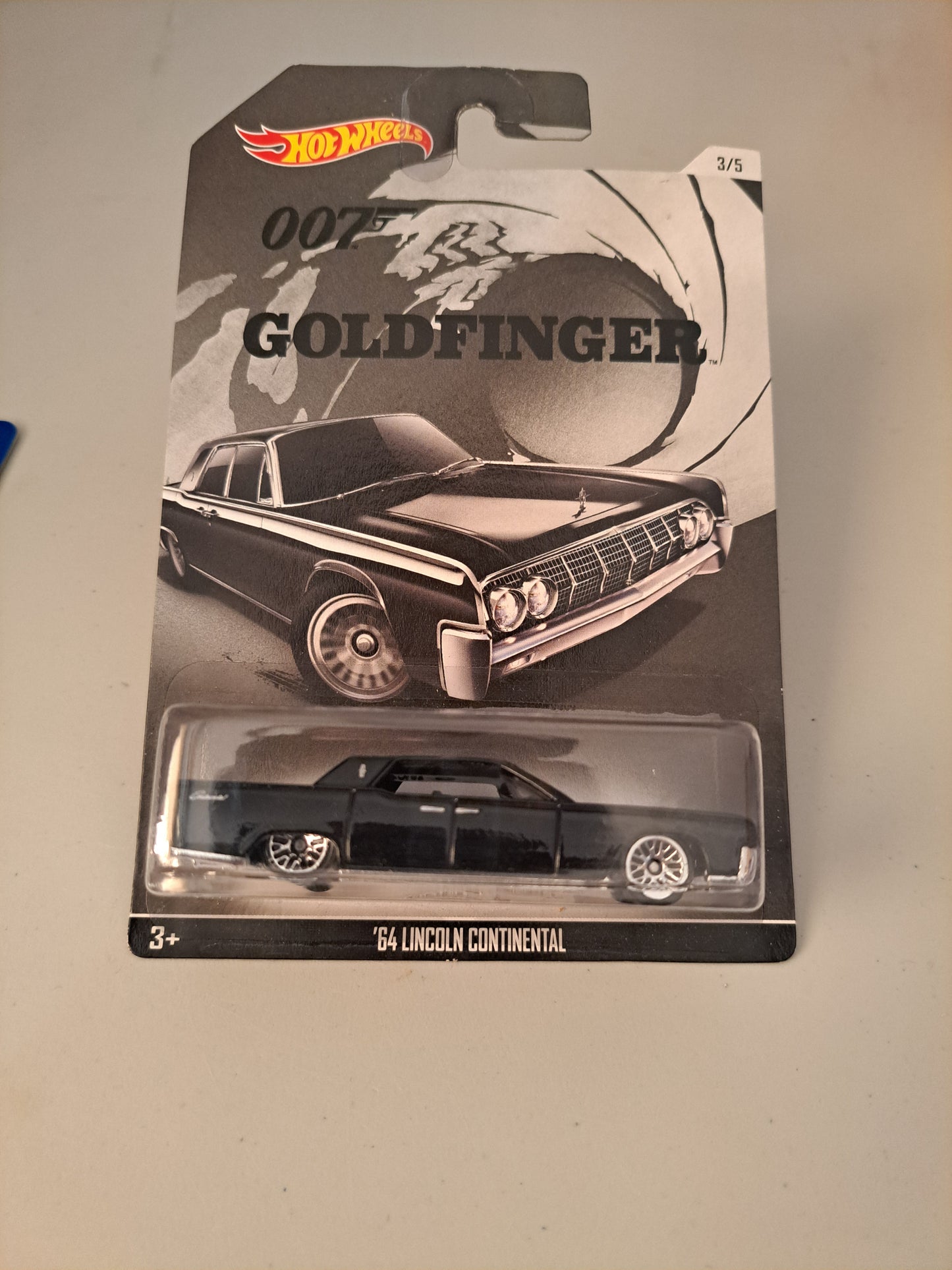 Hot Wheels 64 Lincoln Continental James Bond (GoldFinger)
