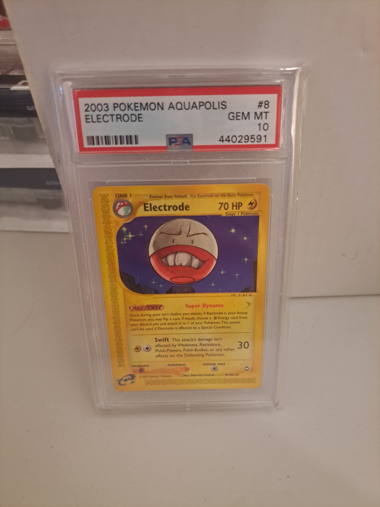 2003 Aquapolis Electrode Psa 10