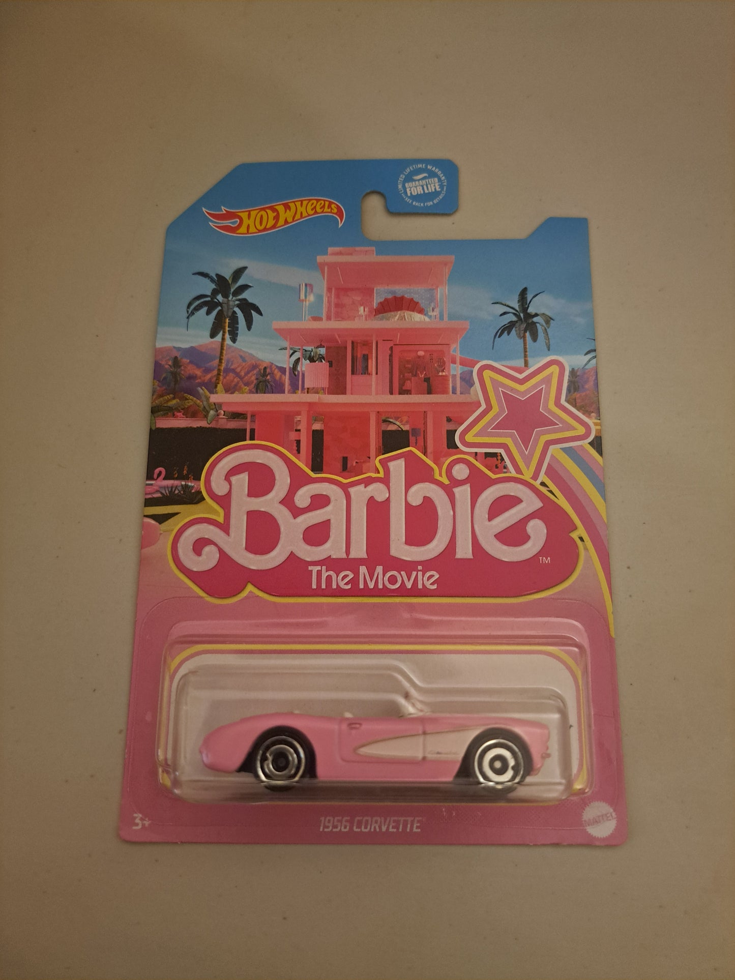Hot Wheels 1956 Corvette Card Exclusive