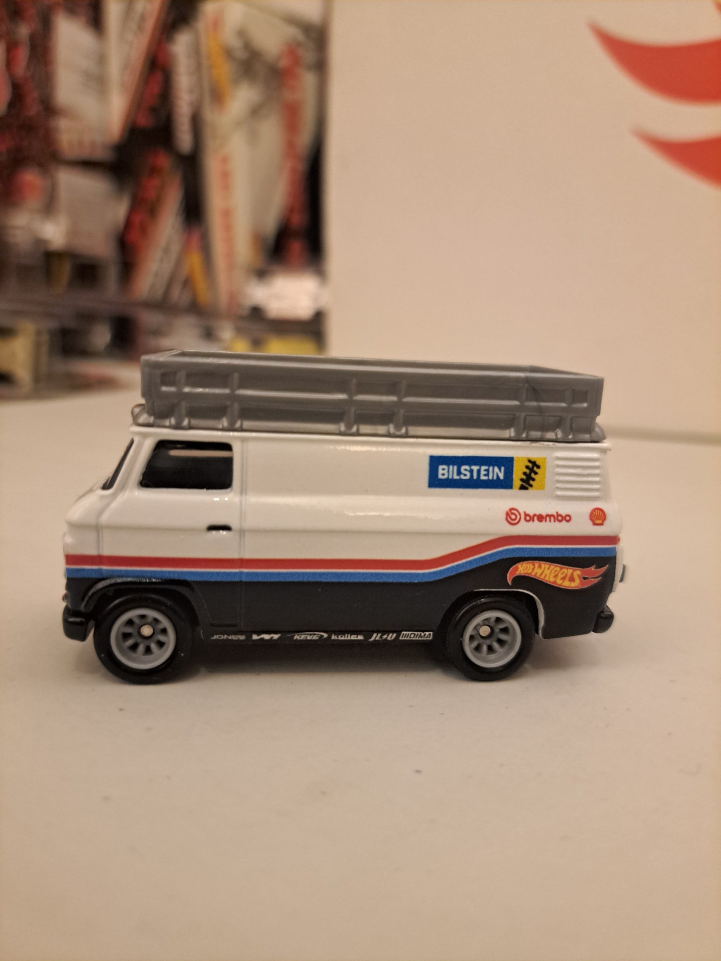 Hot Wheels Ford Rally Van Real Rider *Loose*