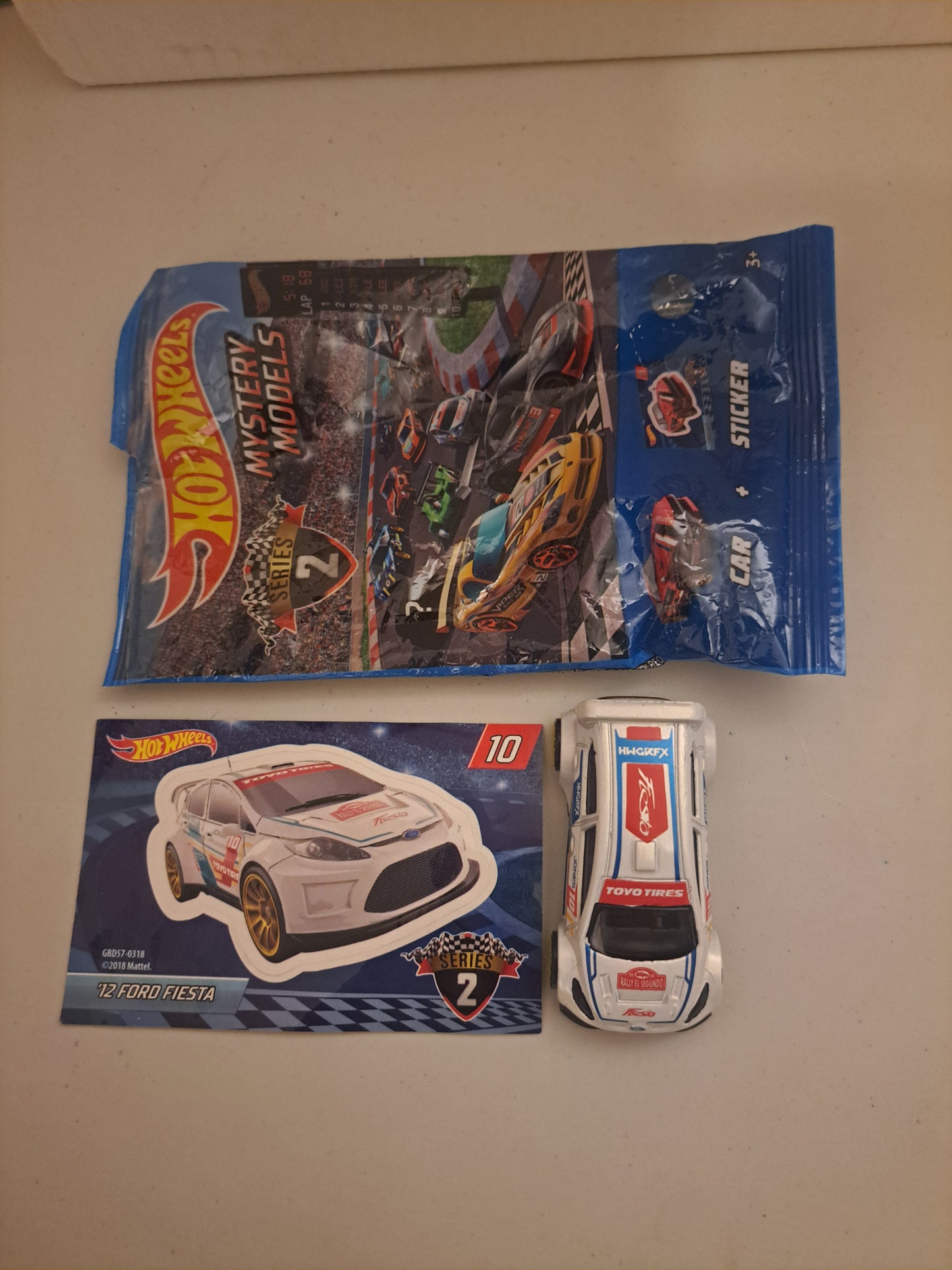 Hot Wheels 12 Ford Fiesta Mystery Model *Opened*