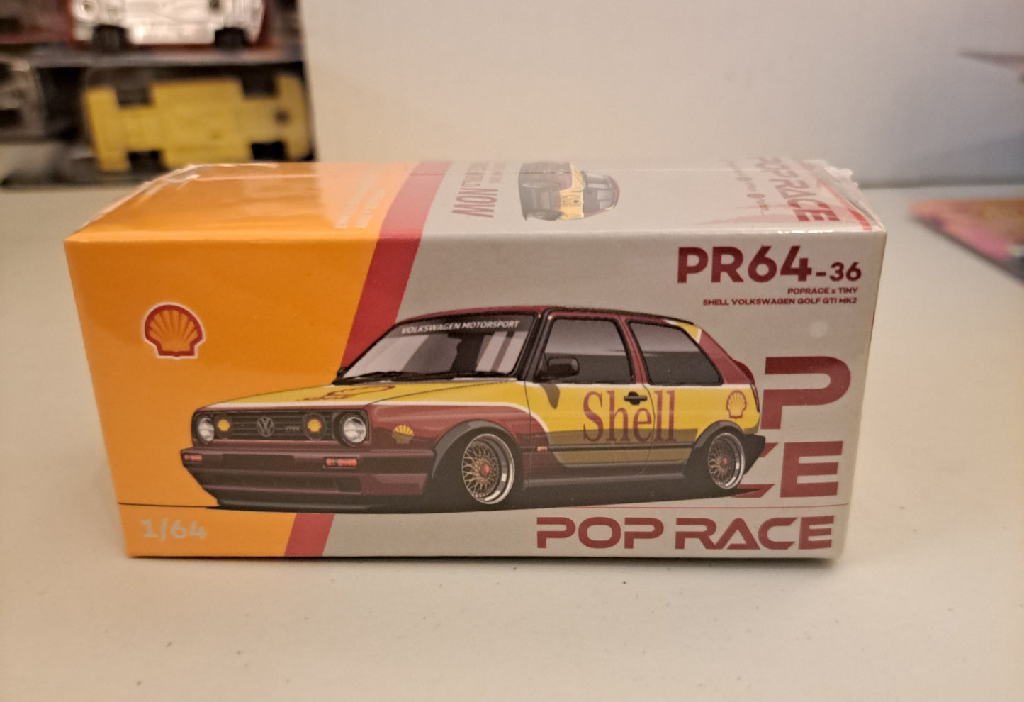 PopRace × Tiny Shell Volkswagen Golf Gti Mk2