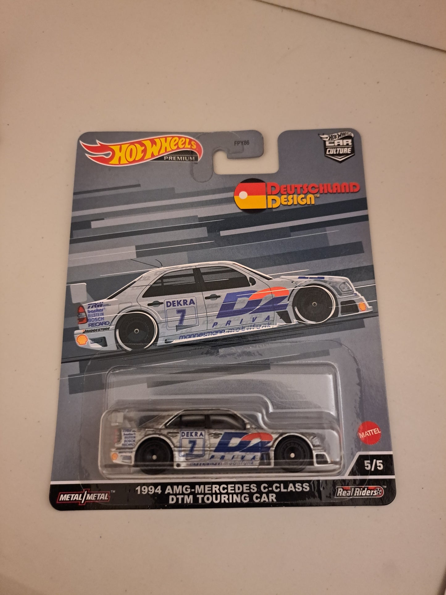 Hot Wheels 1994 Amg Mercedes C Class Dtm Touring Car
