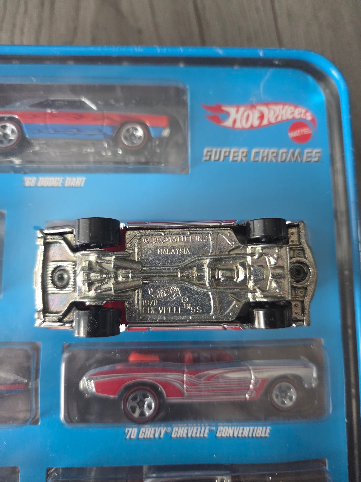 Hot wheels super chrome chevy chevelle *loose*