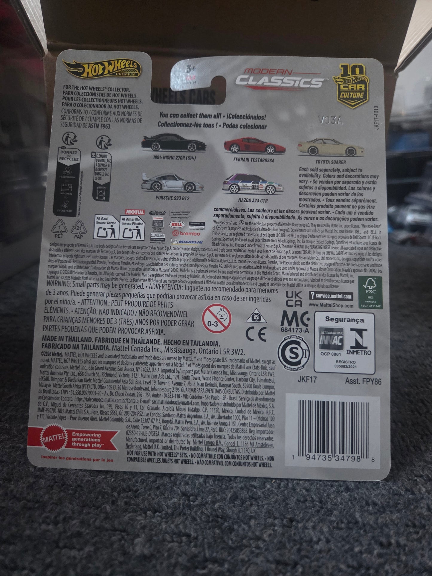 Hot Wheels Premium Mazda 323 Gtr Modern Classics
