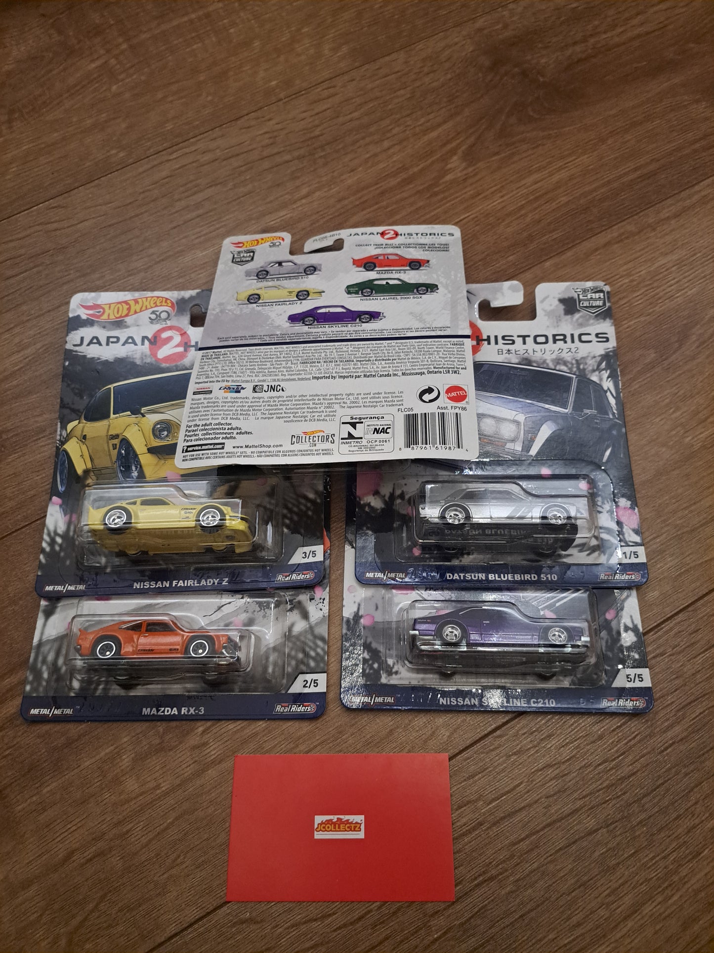 Hot Wheels Japan Historics 2 Full Set