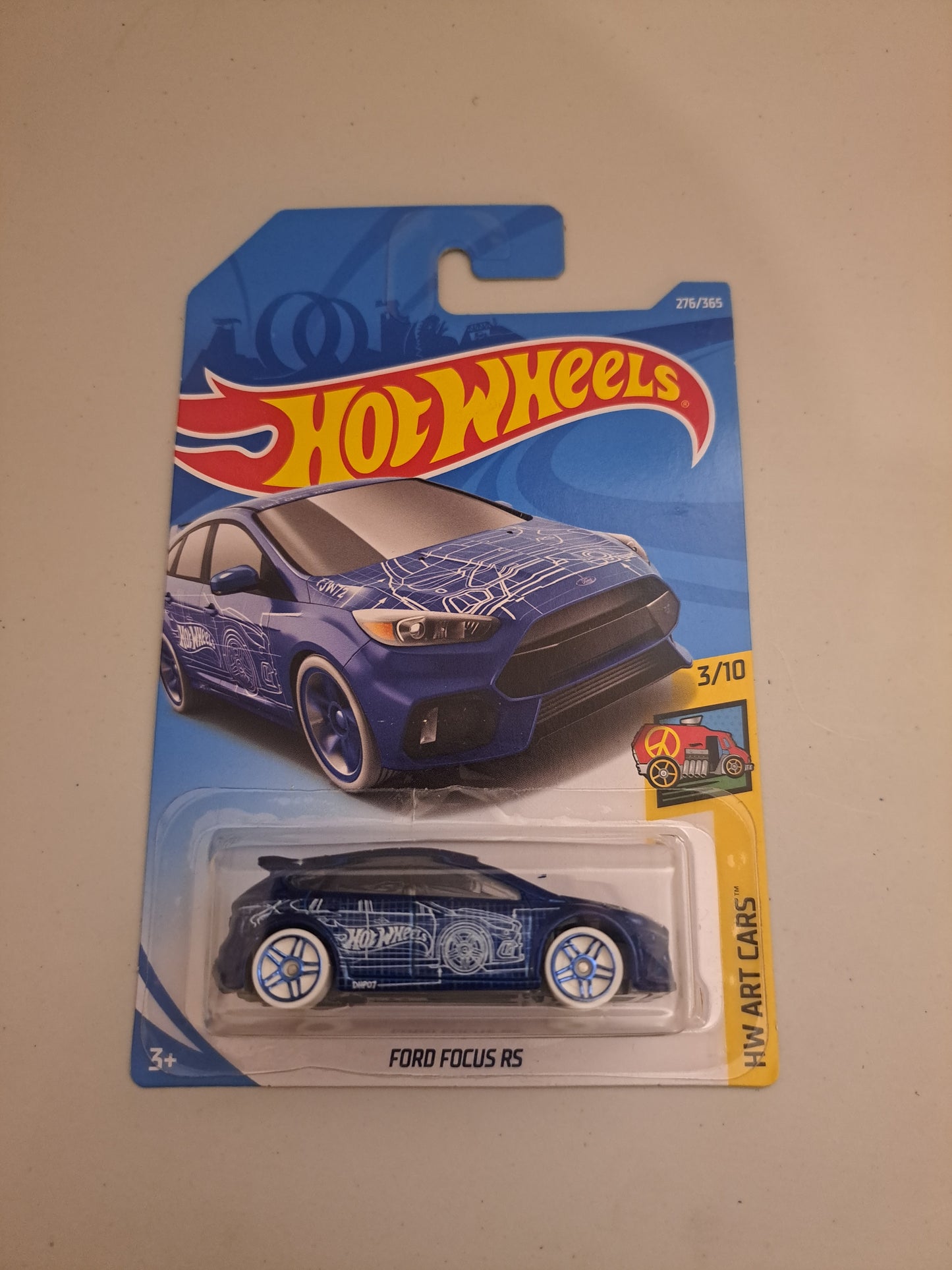 Hot Wheels Ford focus Rs