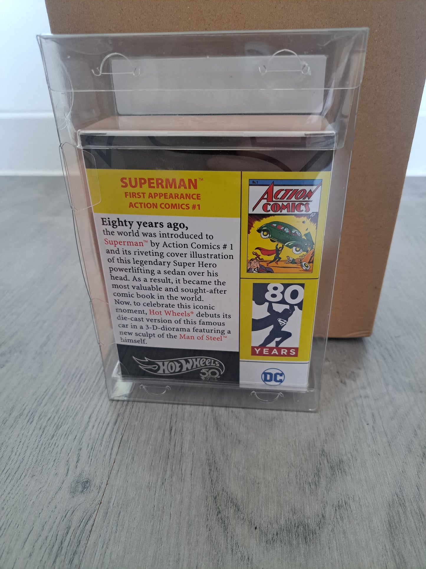 Hot Wheels Sdcc Superman Comic