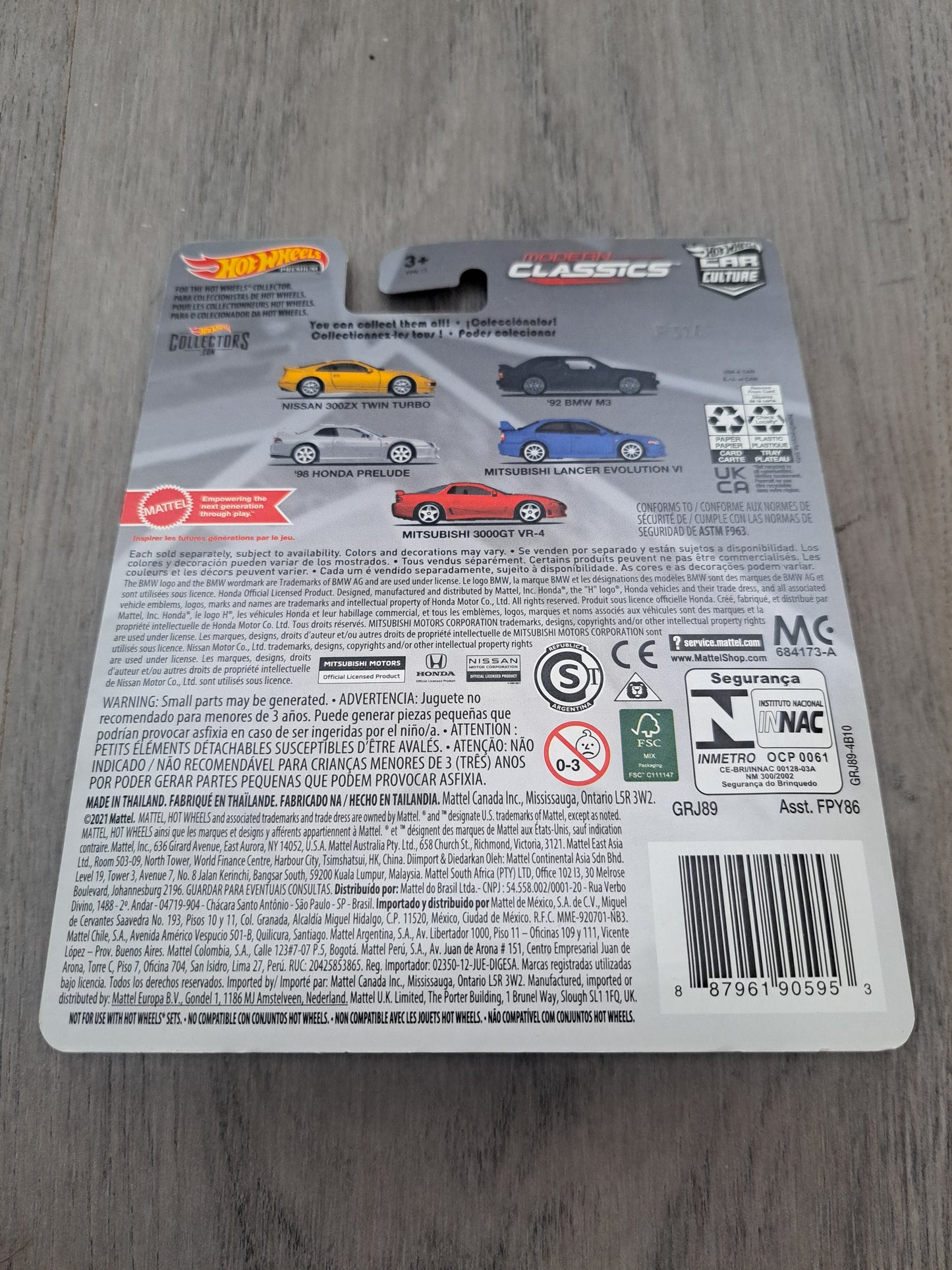 Hot Wheels Modern Classics Mitsubsihi Lancer Evolution VI