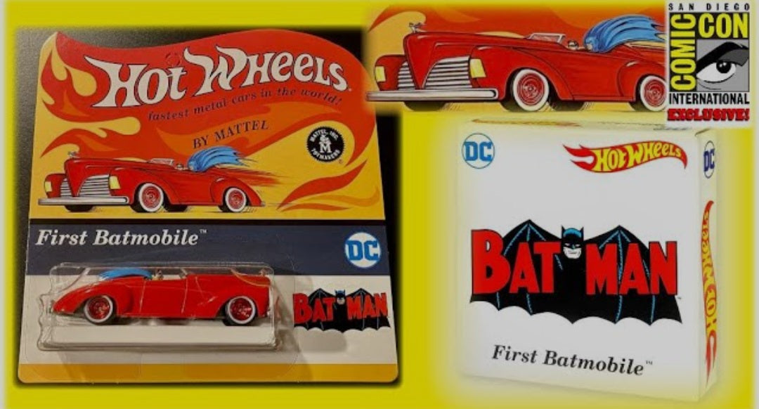 Hot Wheels Batmobile Sdcc