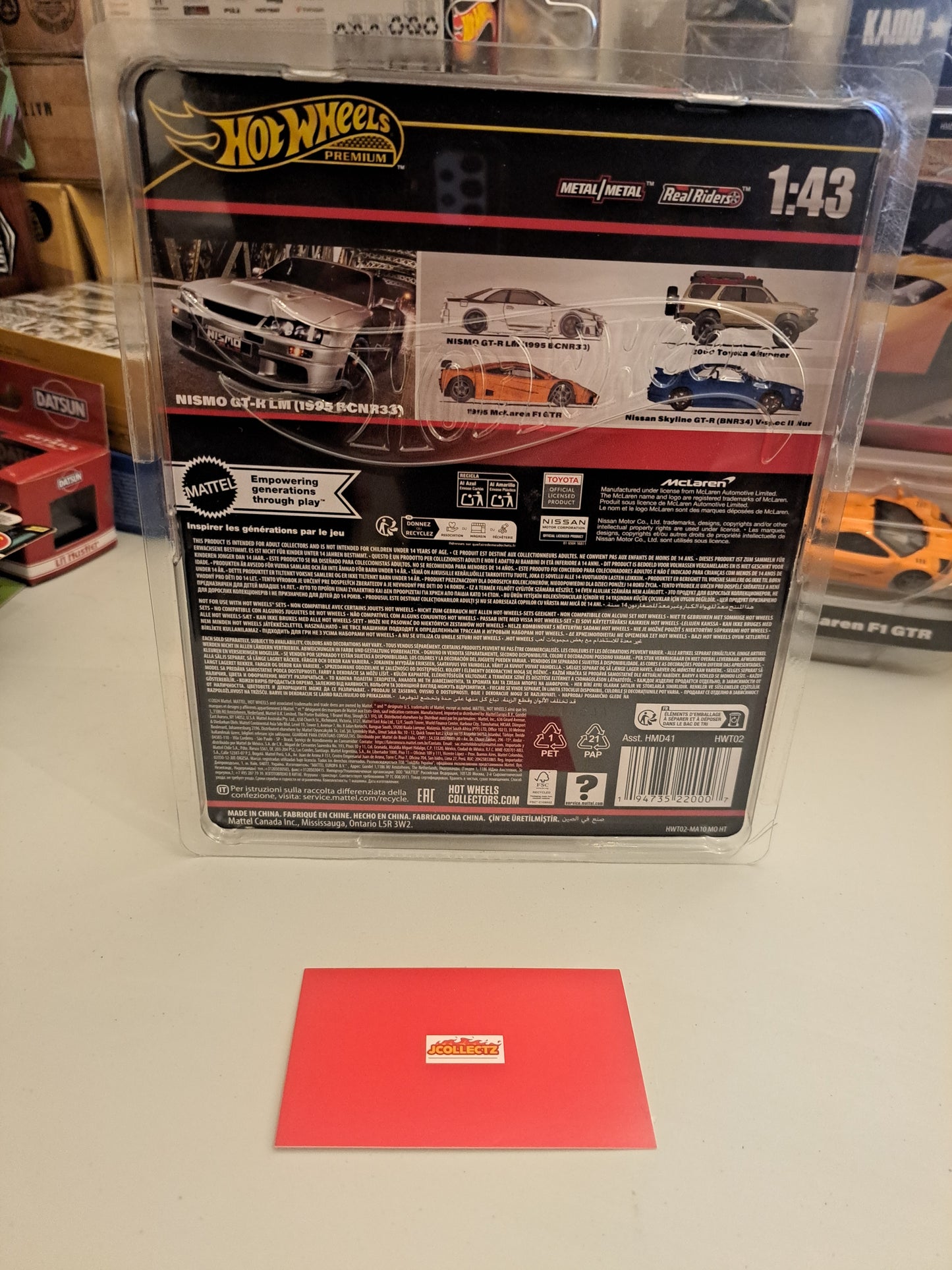 Hot Wheels Nismo GT-R Lm BCNR33