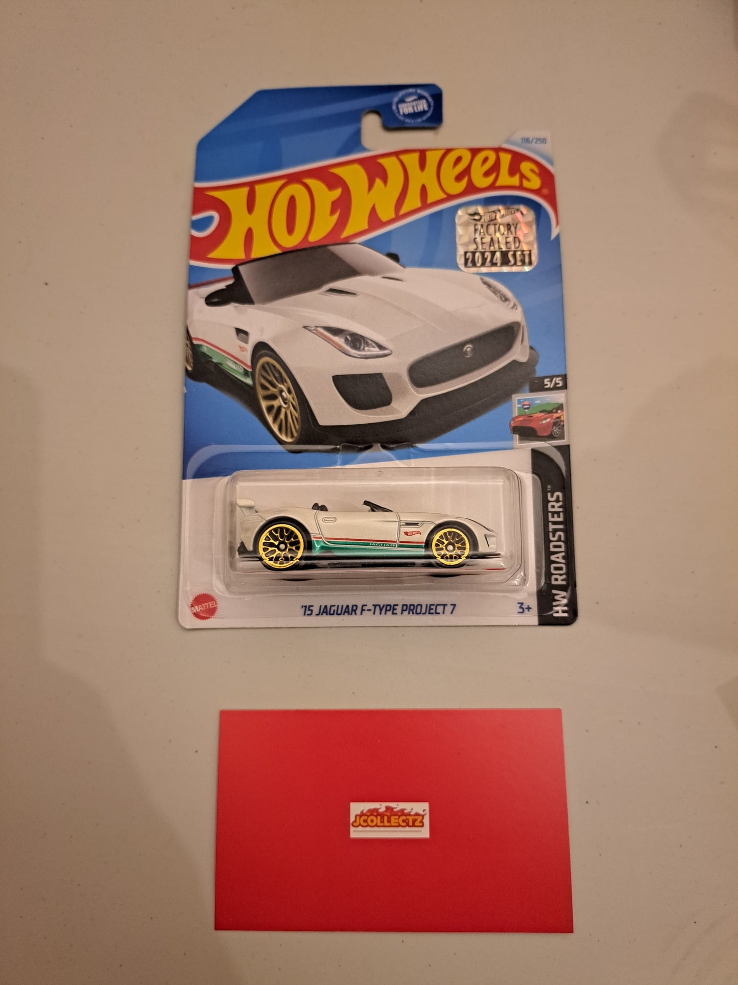 Hot Wheels Jaguar F Type Project 7 *Factory Sealed*