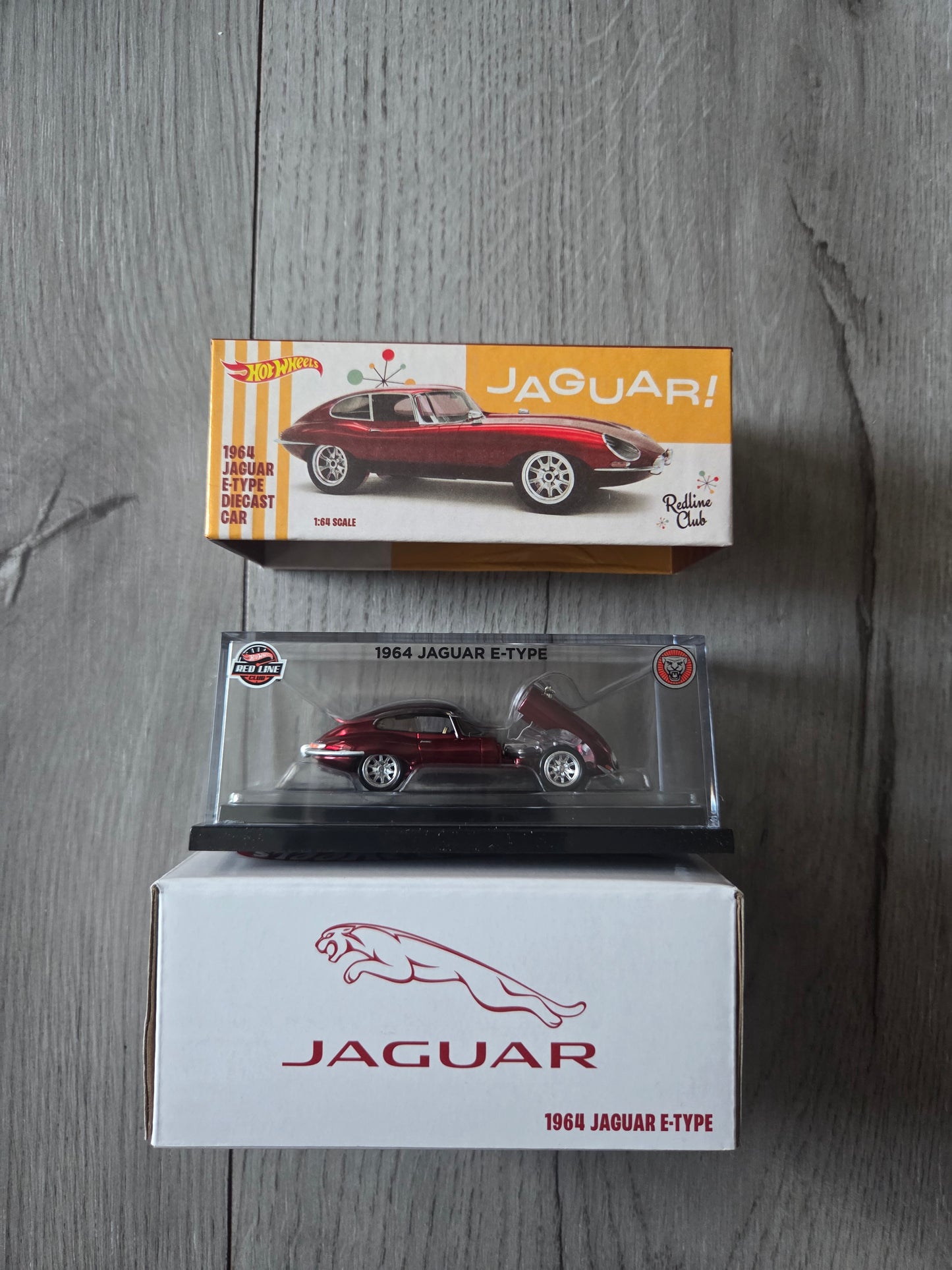 Hot Wheels rlc redline club 1964 Jaguar E Type
