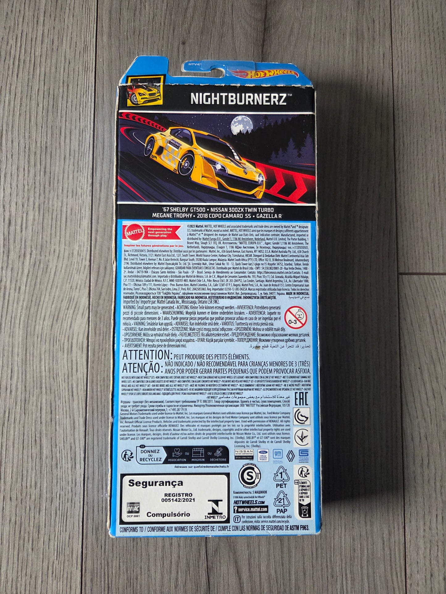 Hot Wheels Nightburner 5 Pack