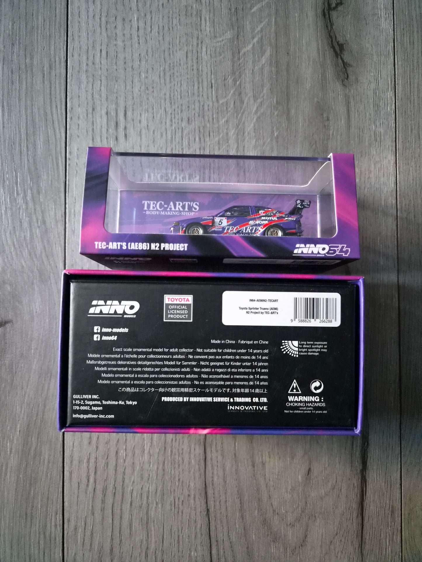 Inno 64 Tec Art Ae86 N2 Project