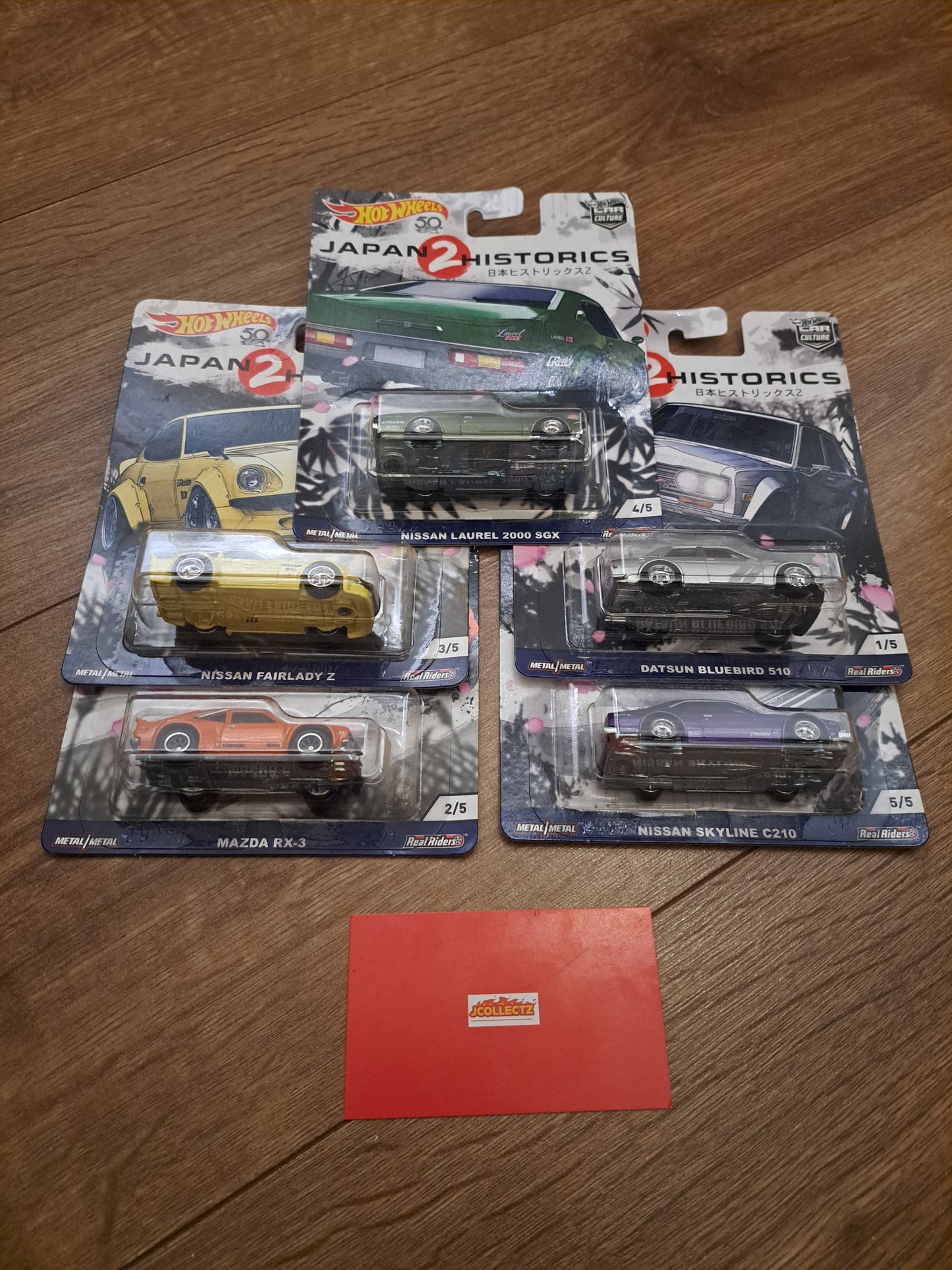 Hot Wheels Japan Historics 2 Full Set