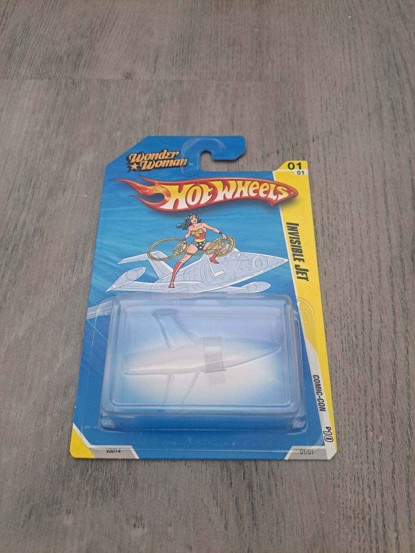 Hot Wheels SDCC Invisible Jet April Fools Limited to 1000 Pieces