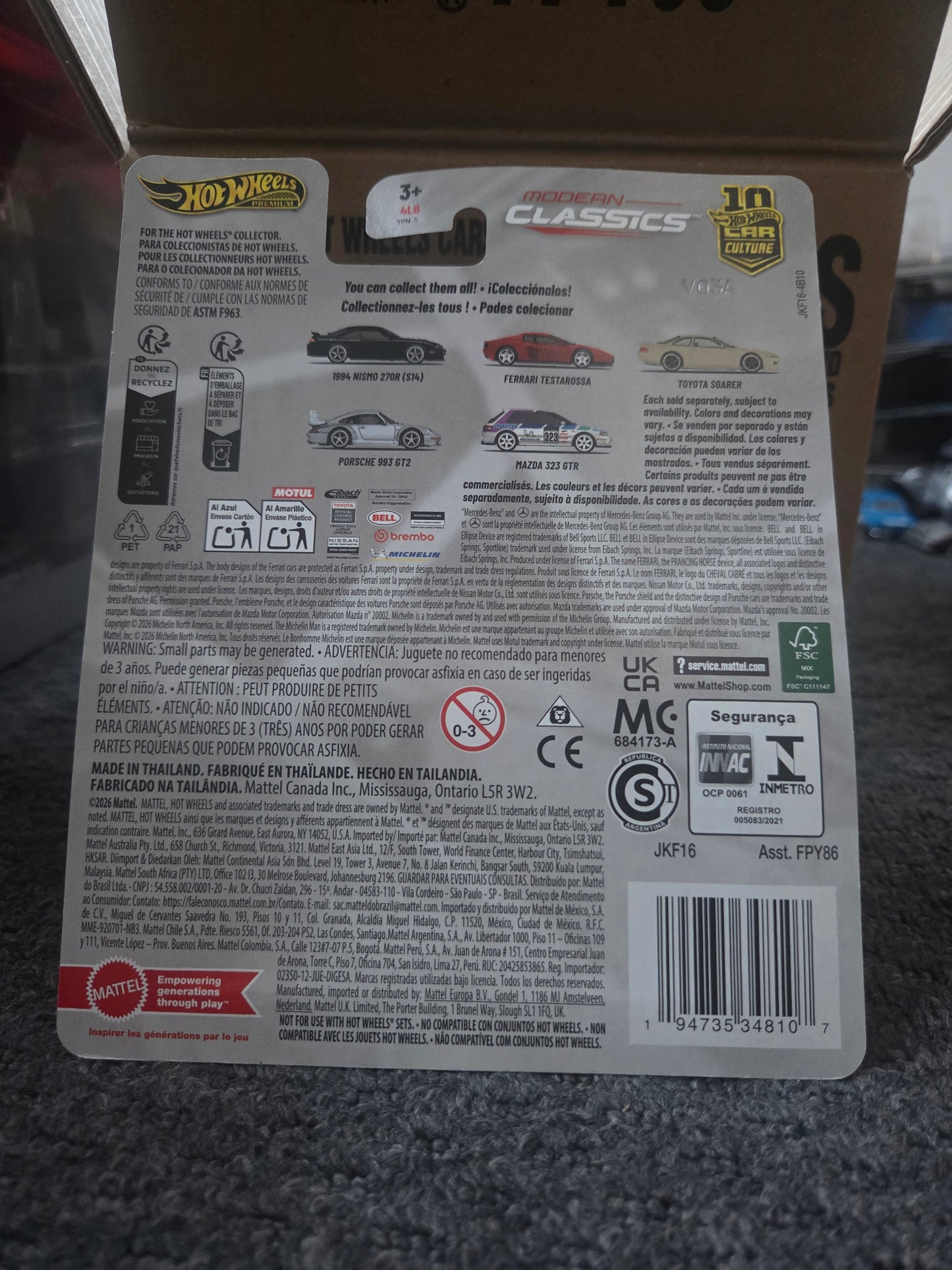 Hot Wheels Premium Modern Classic Porsche 993 Gt2