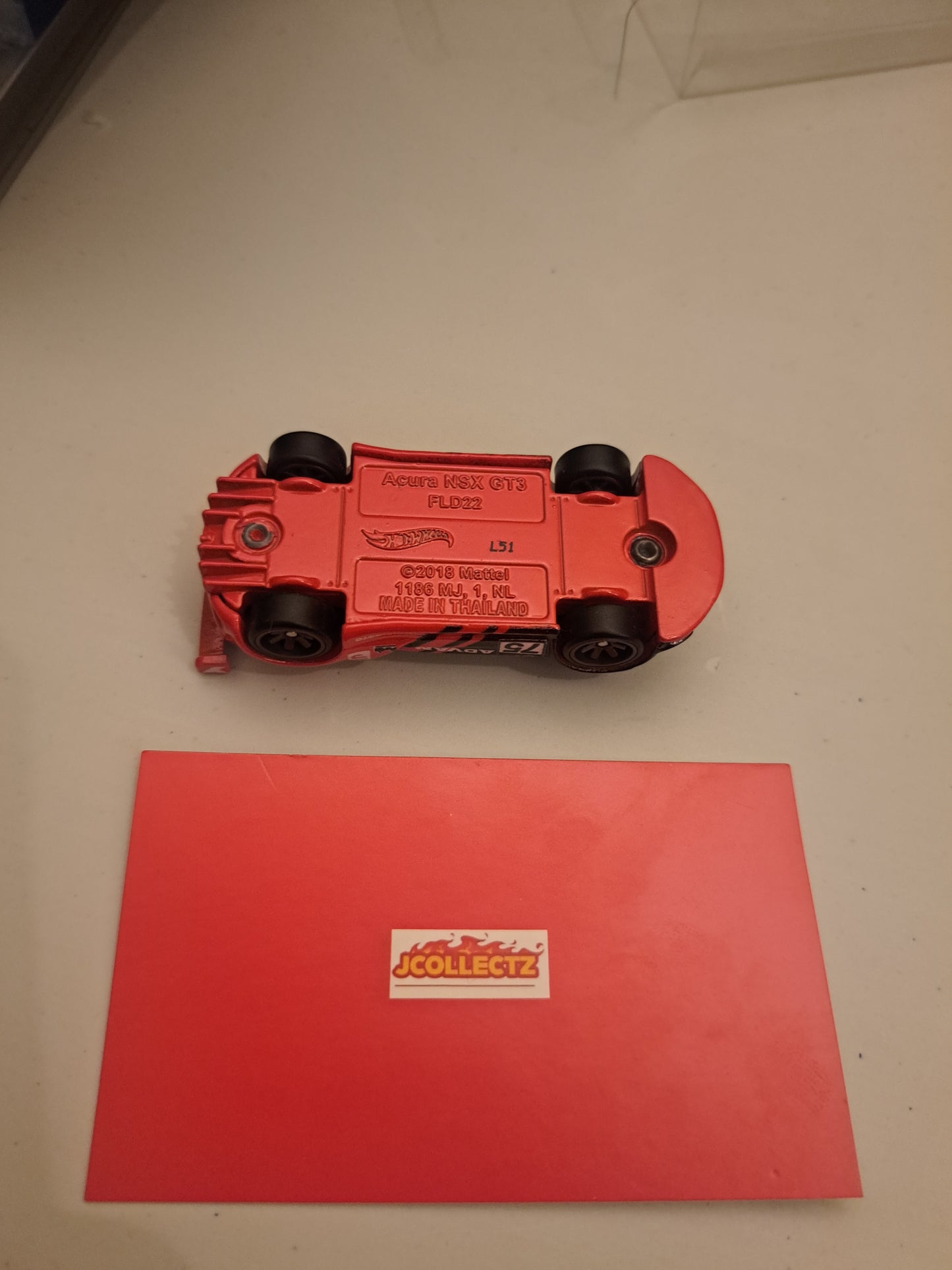 Hot Wheels Acura Nsx Gt3 *Real Rider Loose*