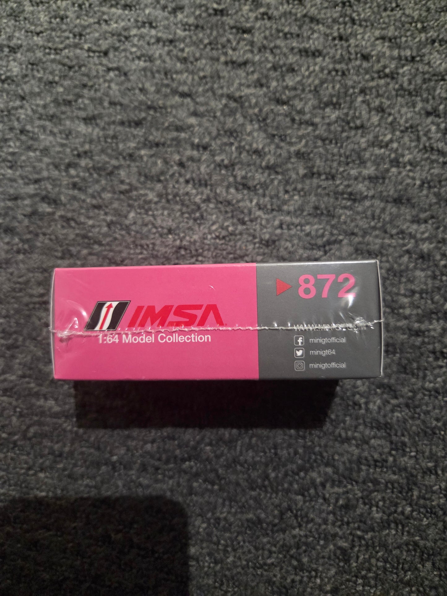 Mini GT #872 Porsche 911 GT3 R #80 2023 IMSA VIRginia Roxy AO Racing boxed