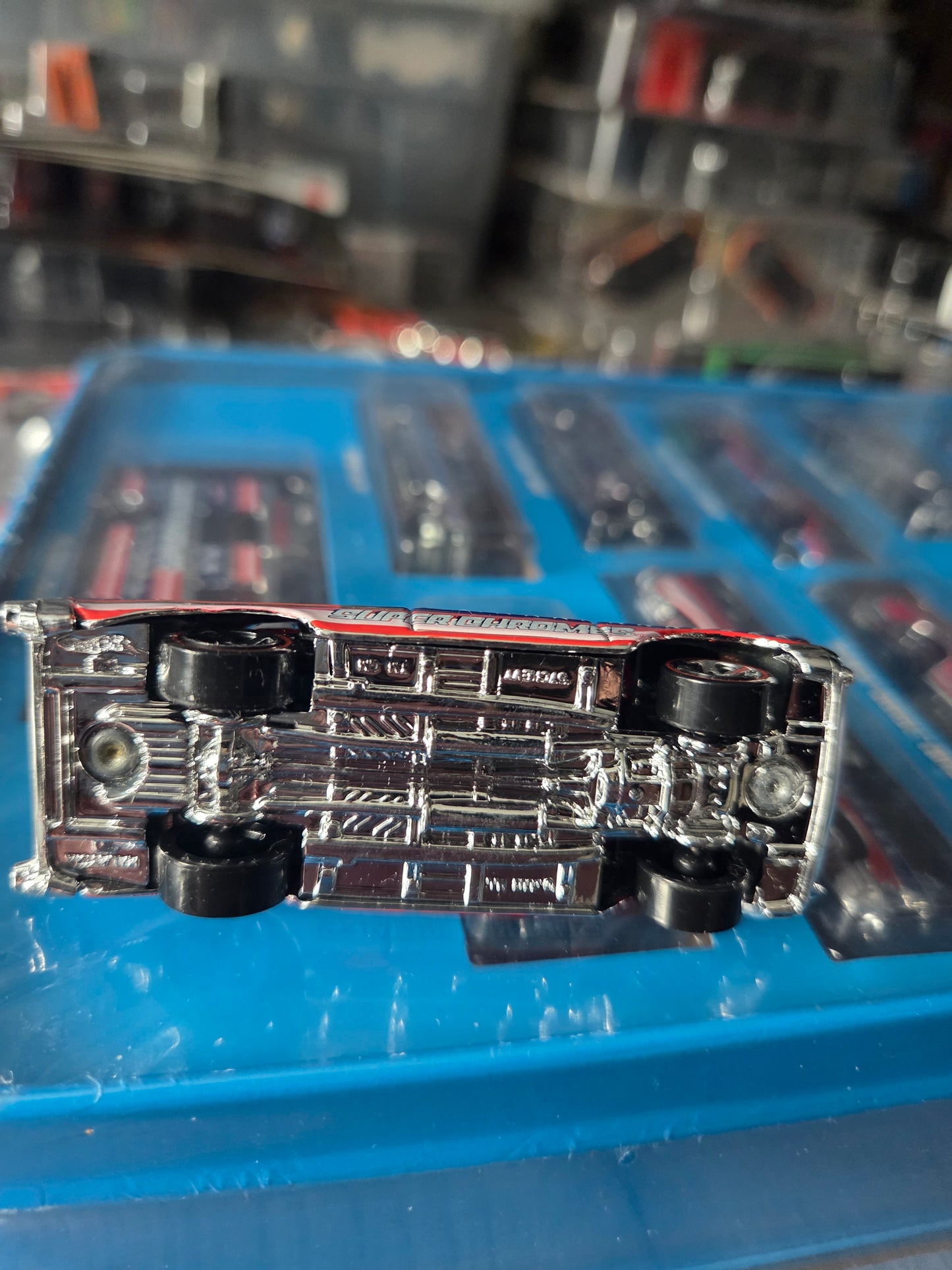 Hot wheels Super Chromes 57 chevy exclusive *loose*