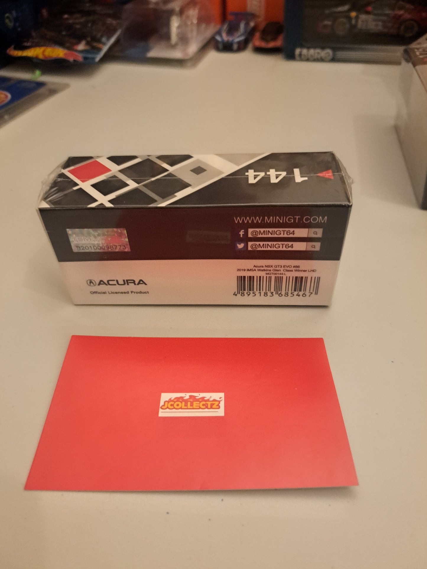 Mini Gt Acura Nsx Gt3 Evo #86 #144