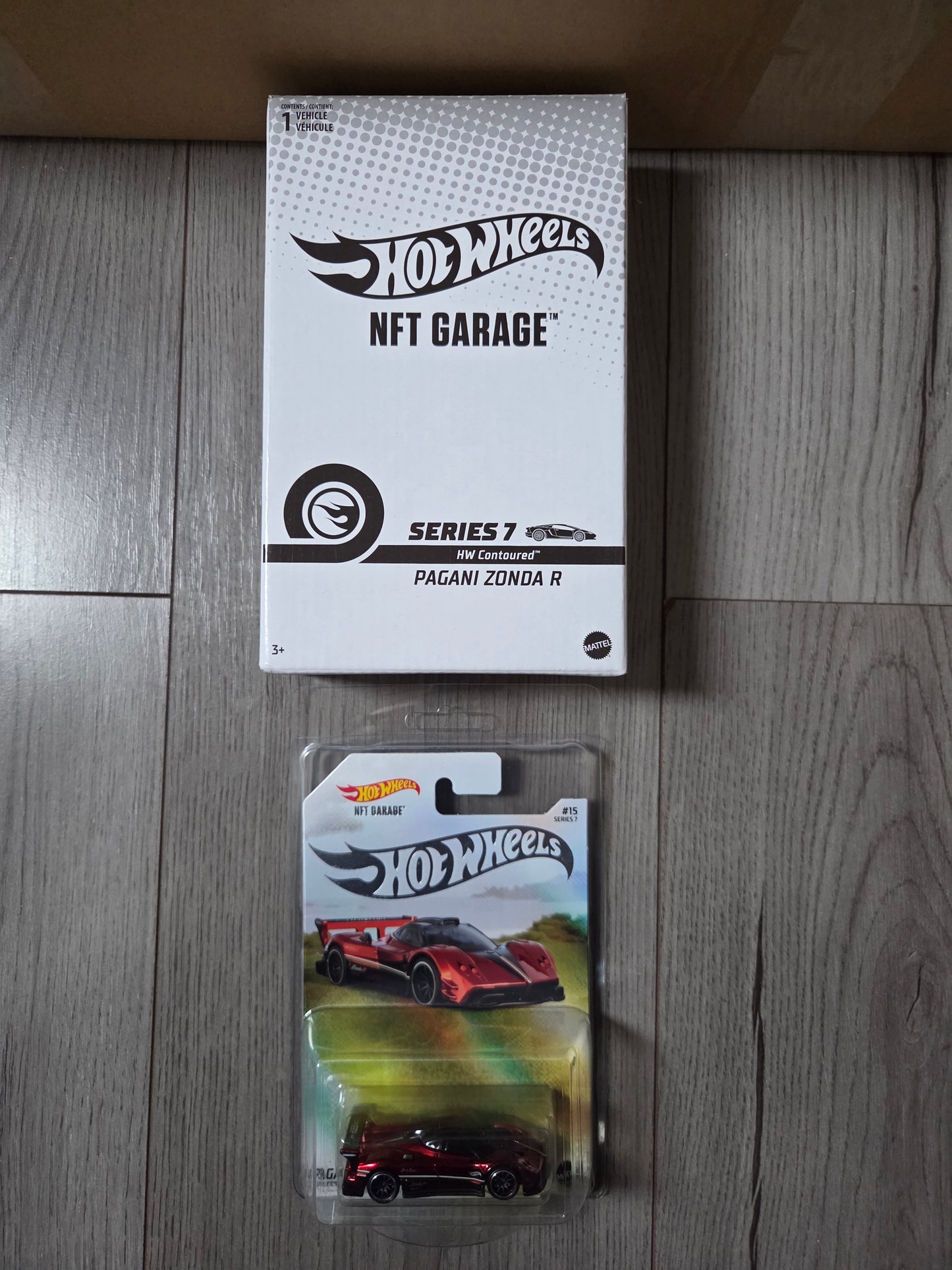 Hot wheels Pagani Zonda R #15 1:64 Premium NFT Garage series 7