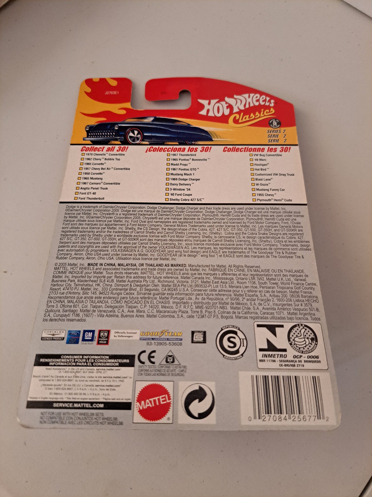 Hot Wheels 1967 Camaro Convertible
