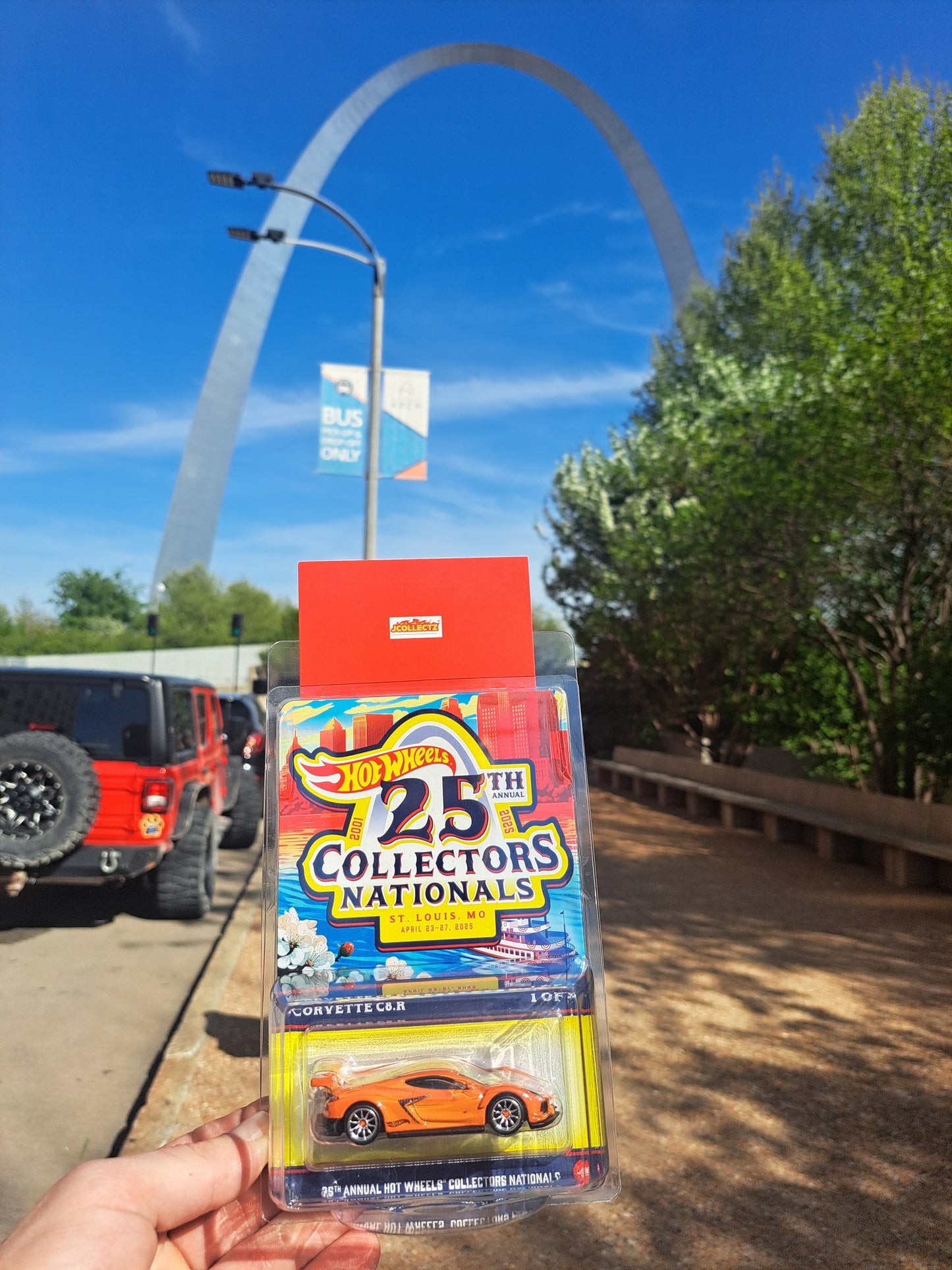 Hot Wheels 25th Collectors Nationals Corvette