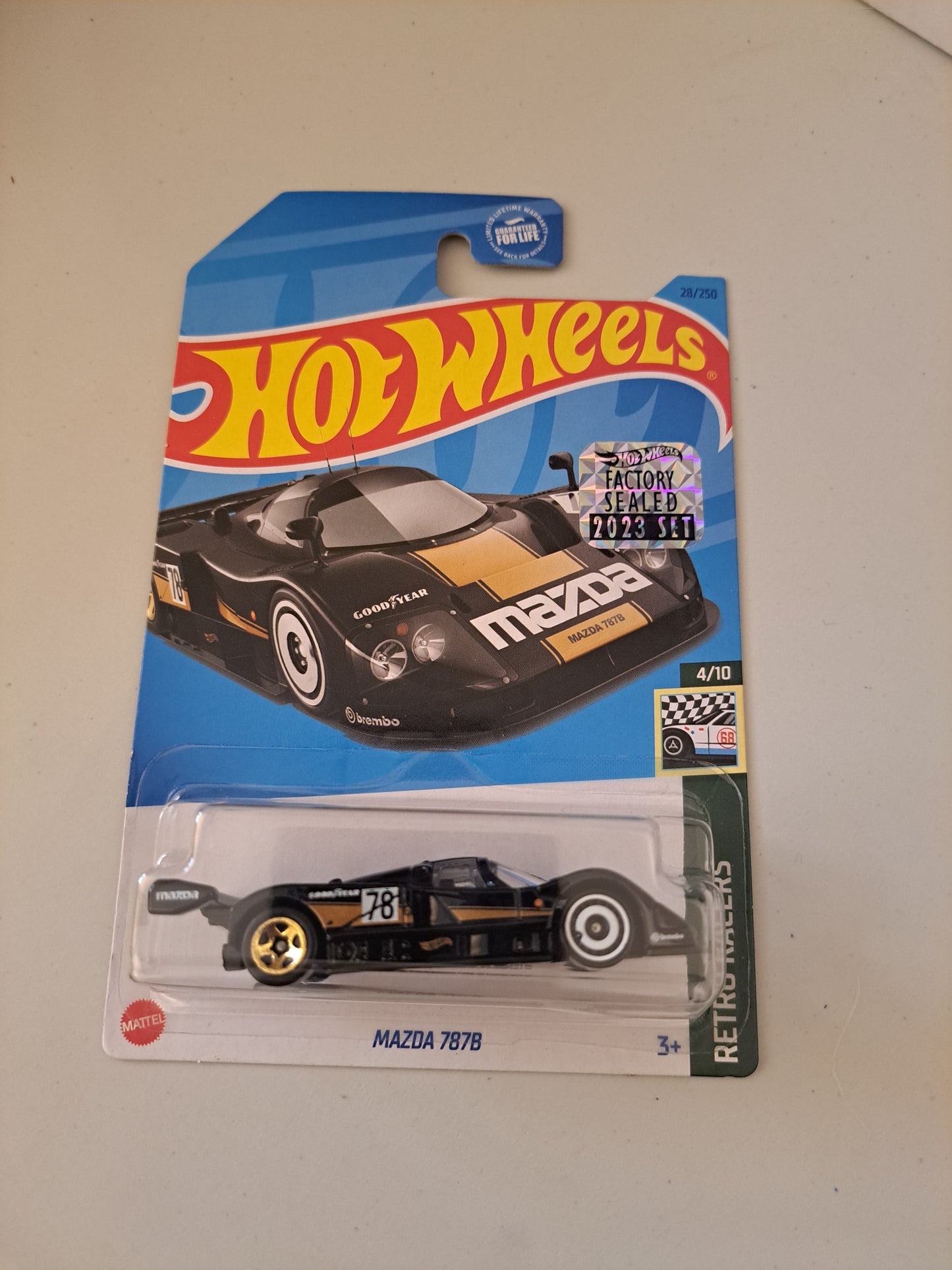 Hot Wheels Mazda 787B Exclusive *Factory Sealed*