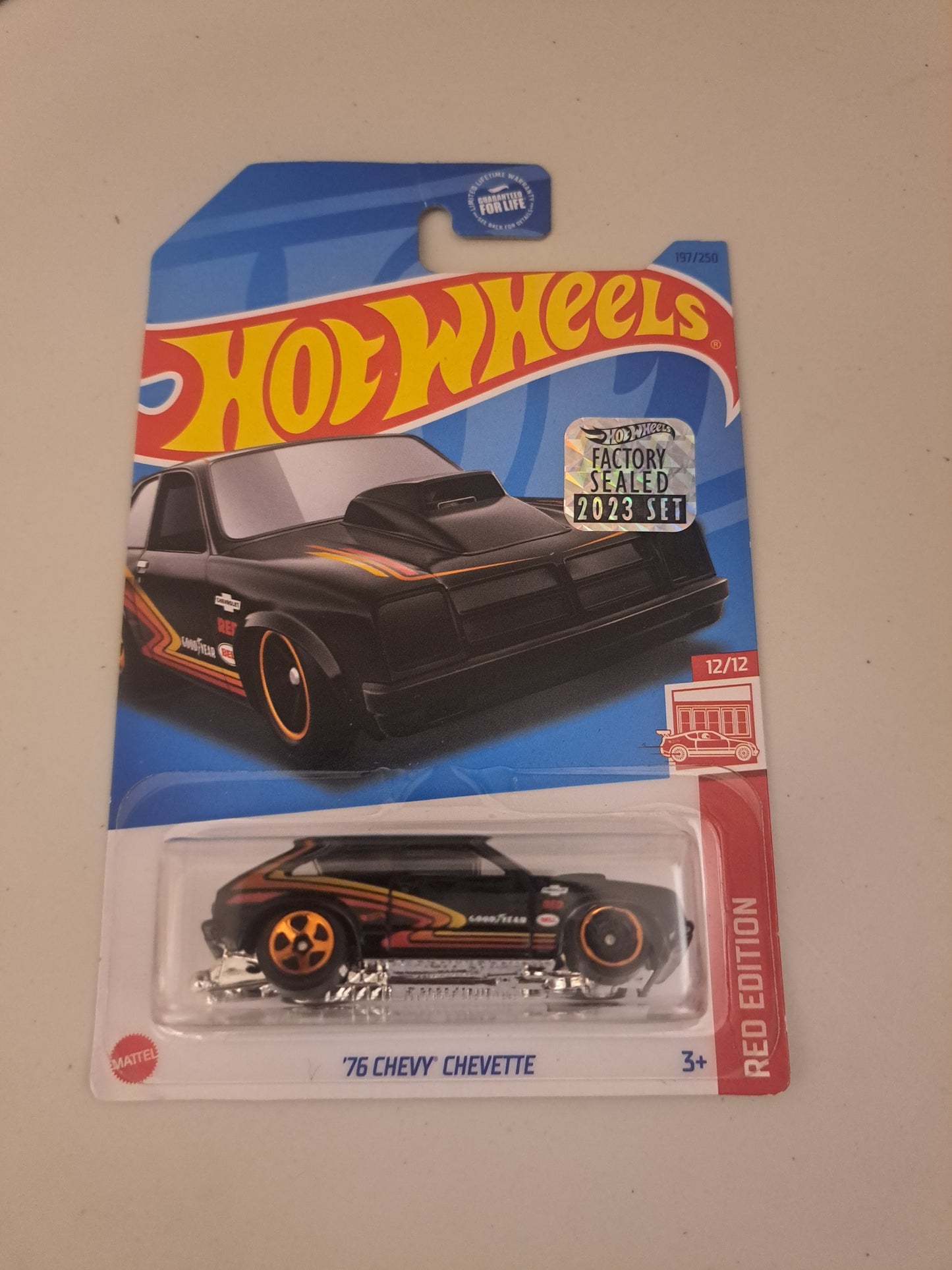 Hot Wheels 76 Chevy Chevette Red Edition *Factory Sealed *