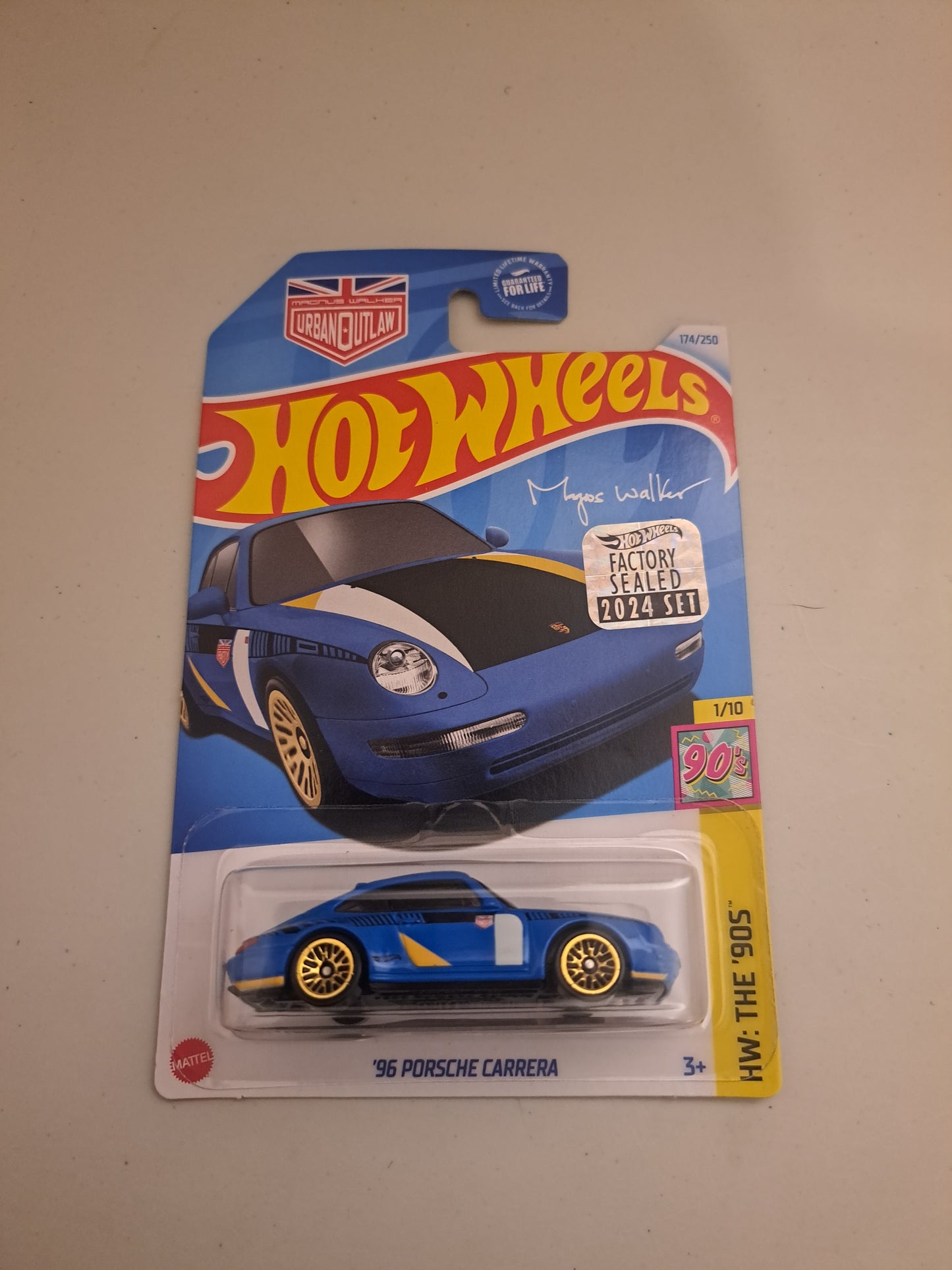 Hot Wheels 96 Porsche Carrera *Factory Sealed*