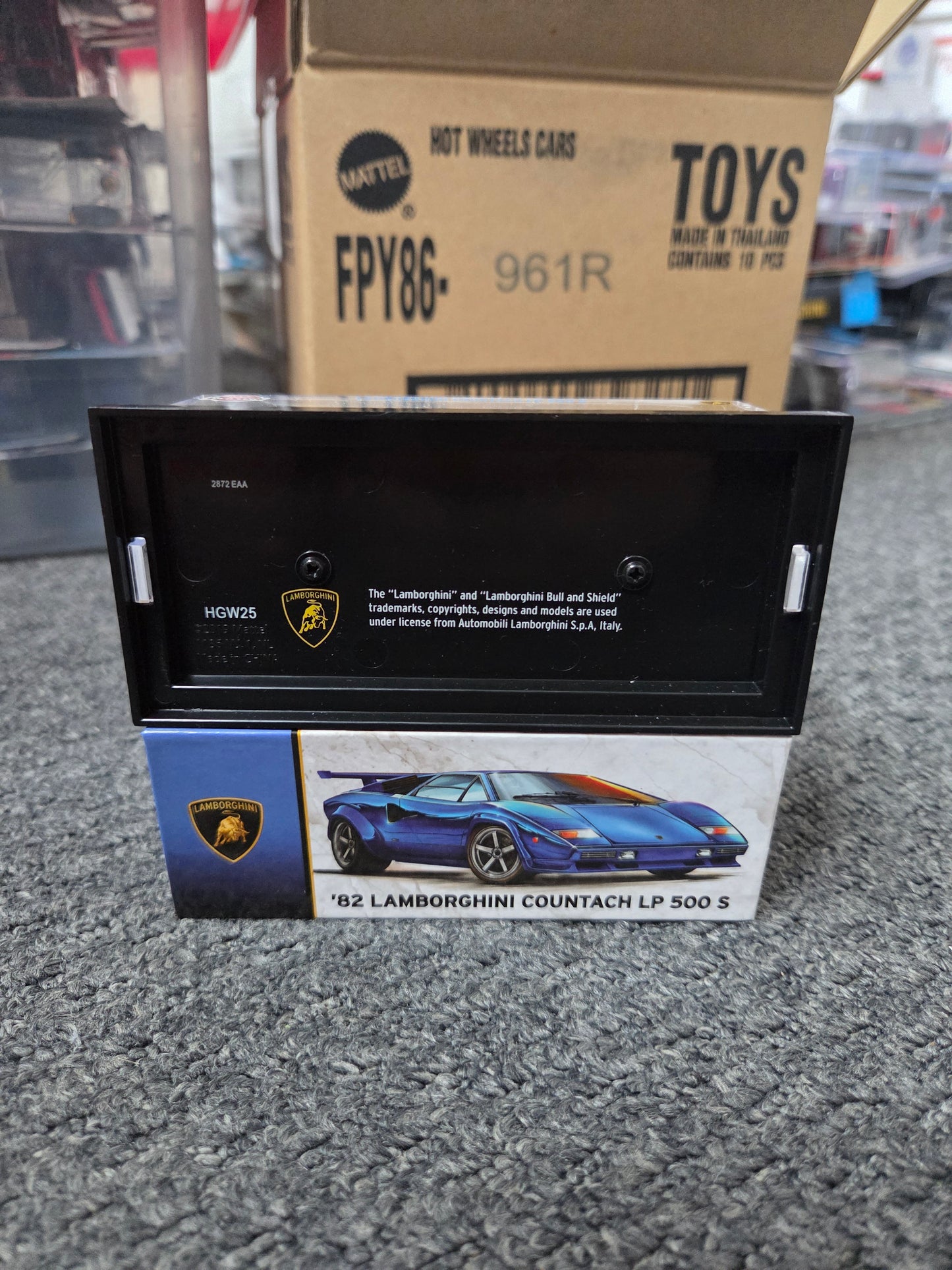 Hot Wheels Rlc Exclusive 82 Lamborghini Countach Lp500 S Blue
