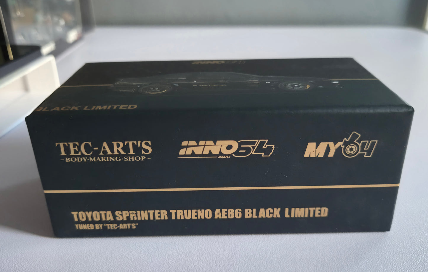 Inno 64 Toyota Sprinter Trueno Ae86 Malaysia Event Model Special Edition Black limited