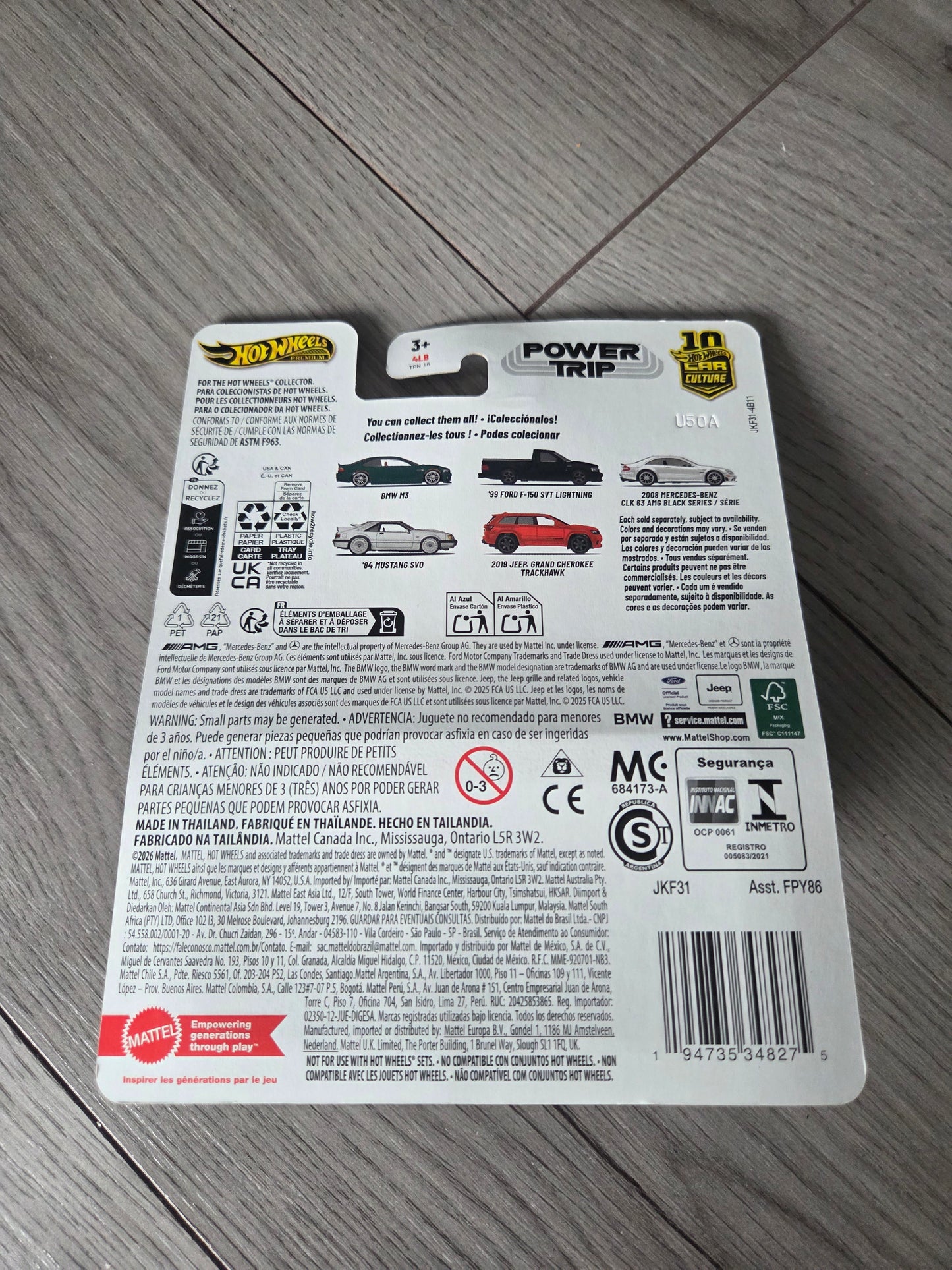 Hot Wheels Premium Power Trip 94 ford Mustang Svo