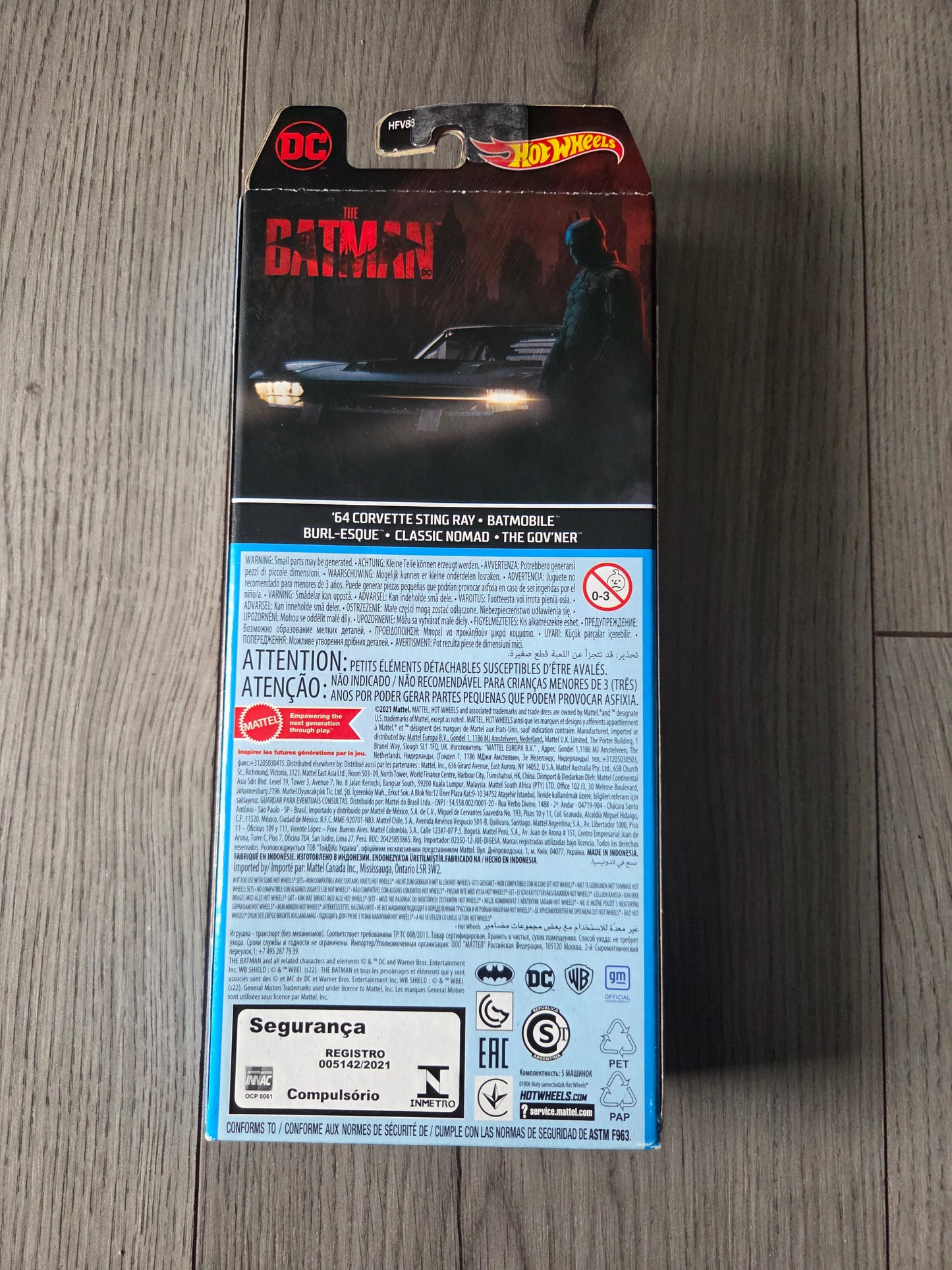Hot Wheels Batman 5 Pack