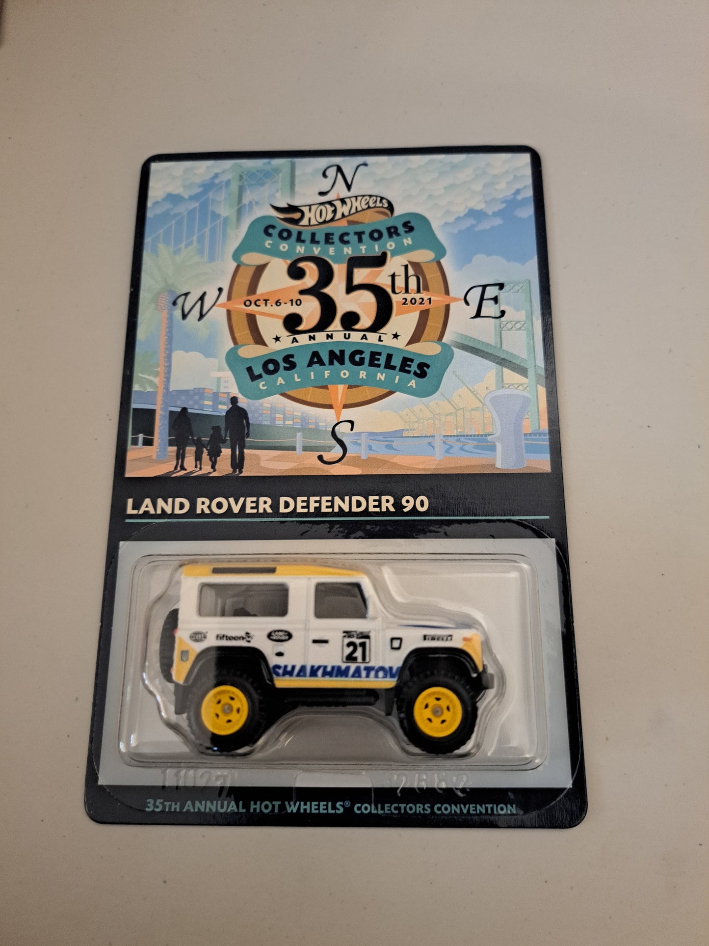 Hot Wheels 35th Convention Land Rover Defender 90