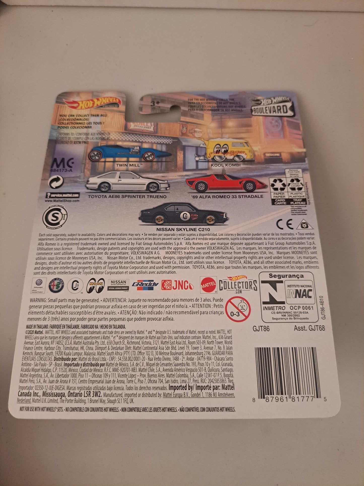 Hot Wheels Kool Kombi Mooneyes Boulevard #17