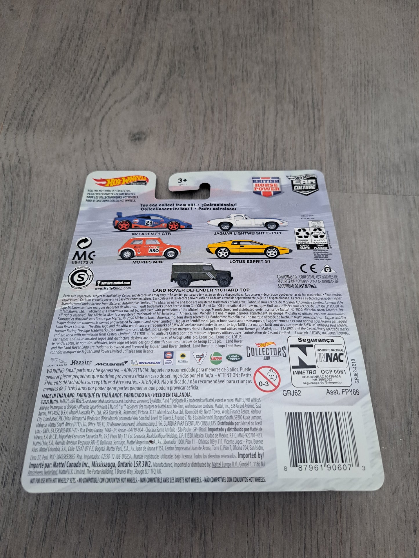 Hot Wheels Mclaren F1 GTR