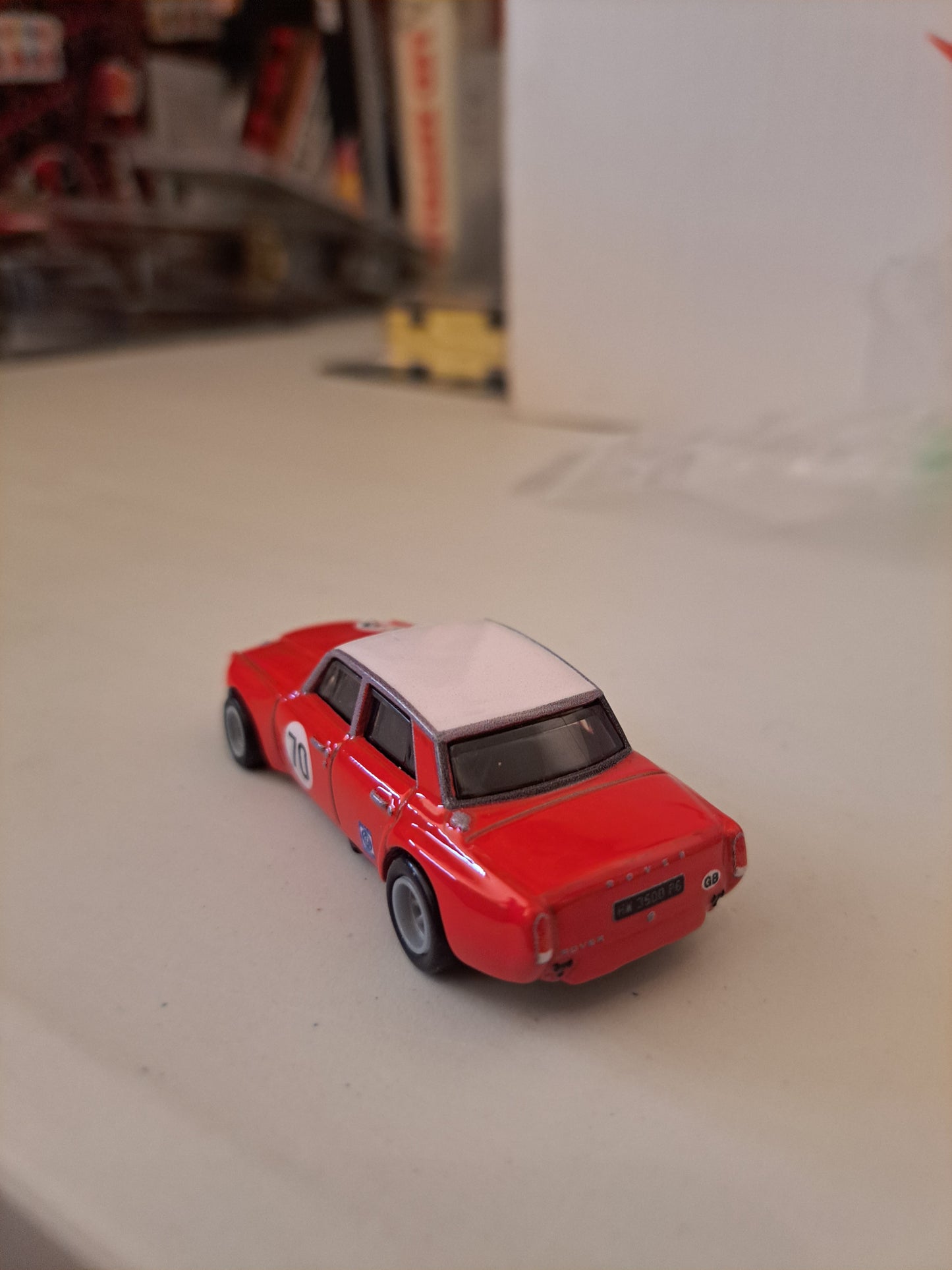 Hot Wheels 70 Rover p6 Group 2 Real Rider *Loose*