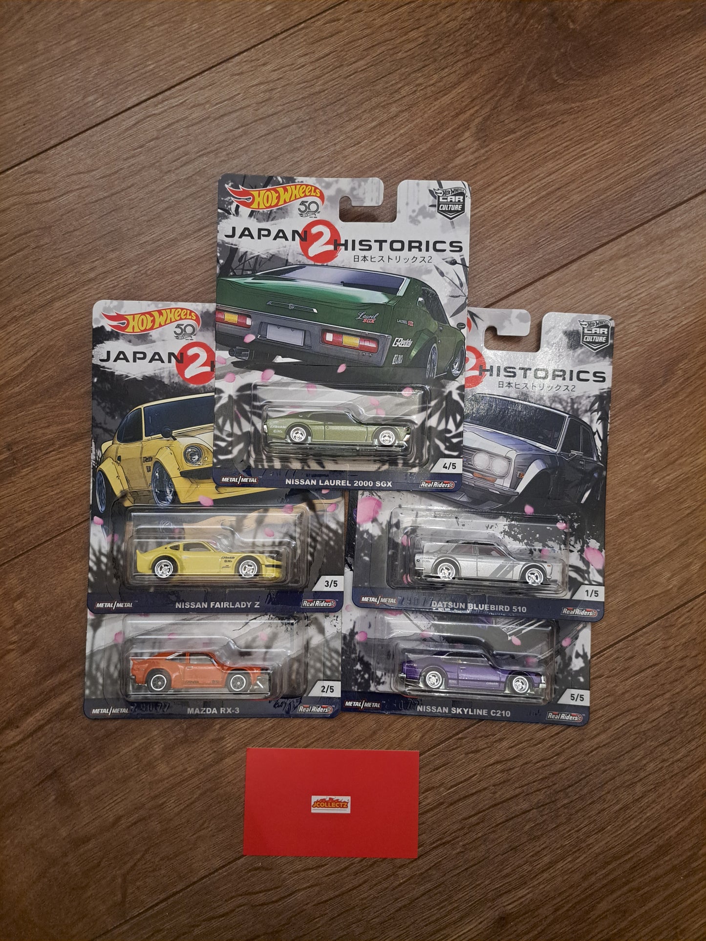Hot Wheels Japan Historics 2 Full Set
