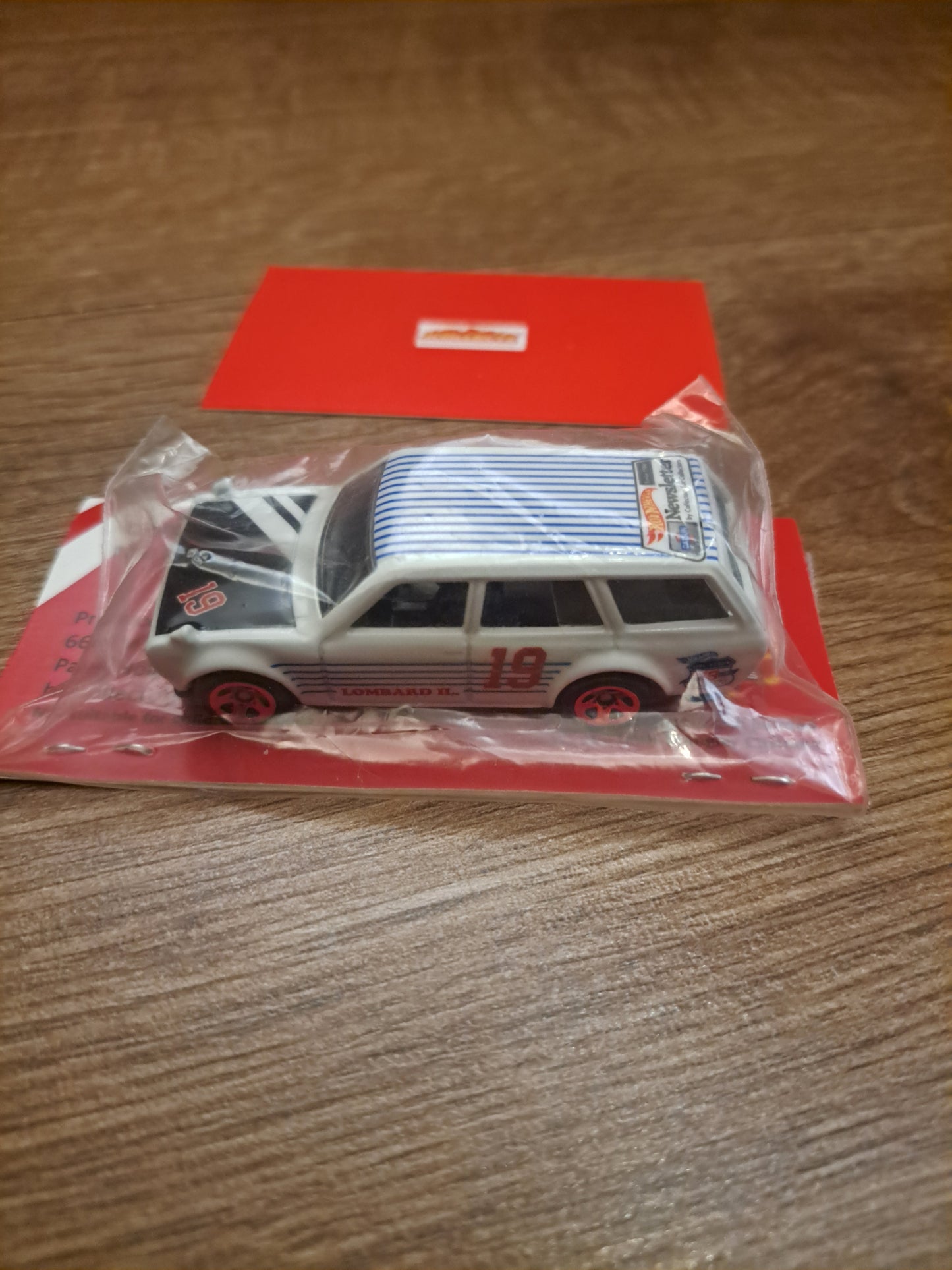 Hot Wheels Newsletter Datsun Bluebird Wagon