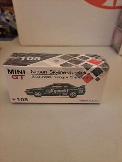 Mini Gt Nissan Skyline GT-R Gr.A 55.  #105