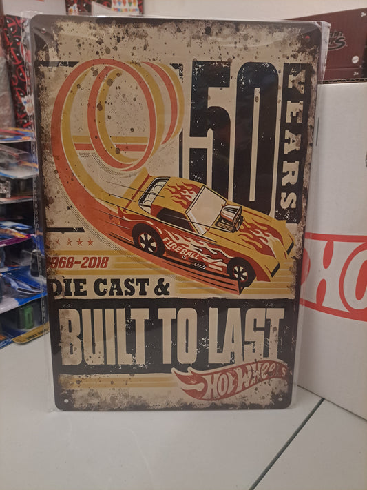 Hot Wheels custom tin plate #2