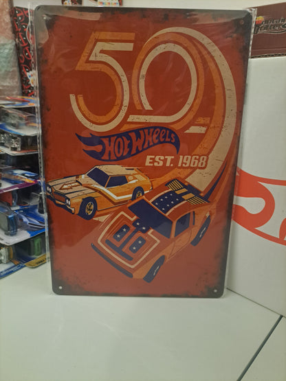 Hot Wheels custom tin plate #3