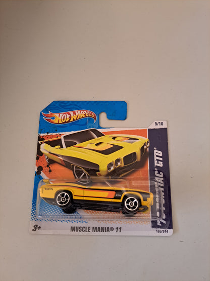 Hot Wheels 70 Pontiac Gto