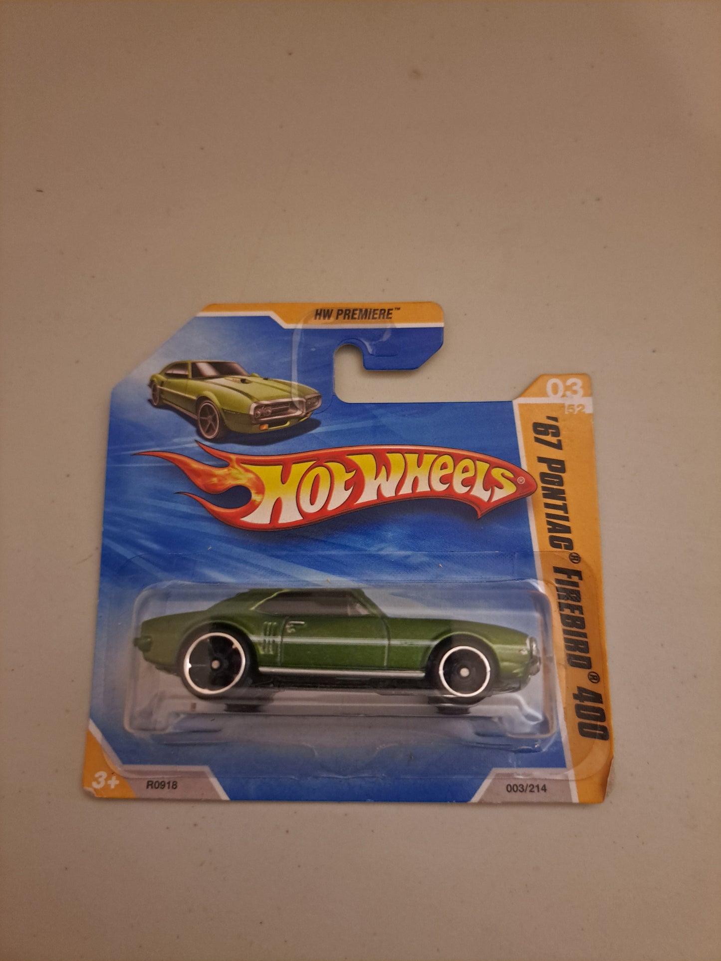 Hot Wheels 67 Pontiac Firebird 400